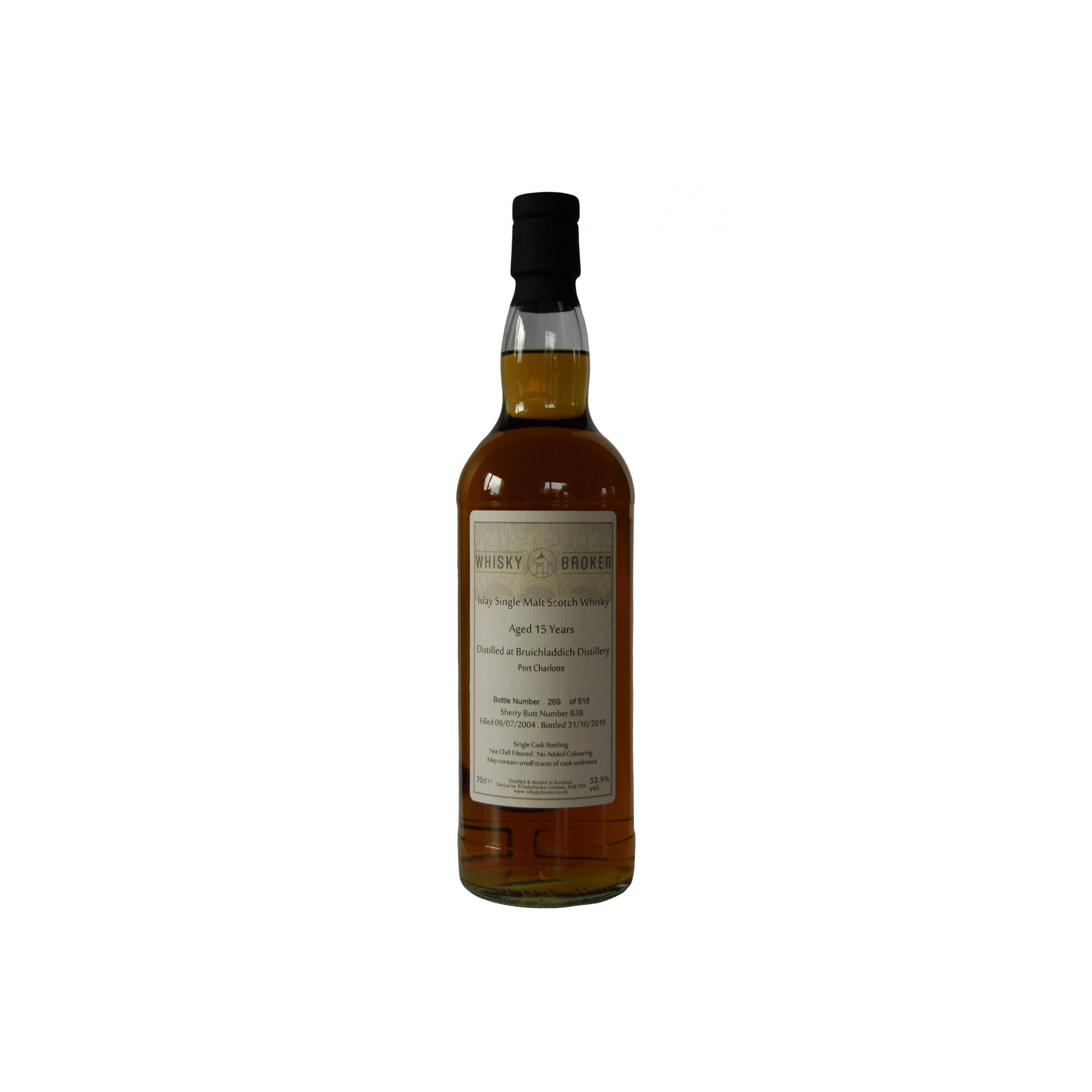 Bruichladdich 2004 15 Years Single Malt Whisky