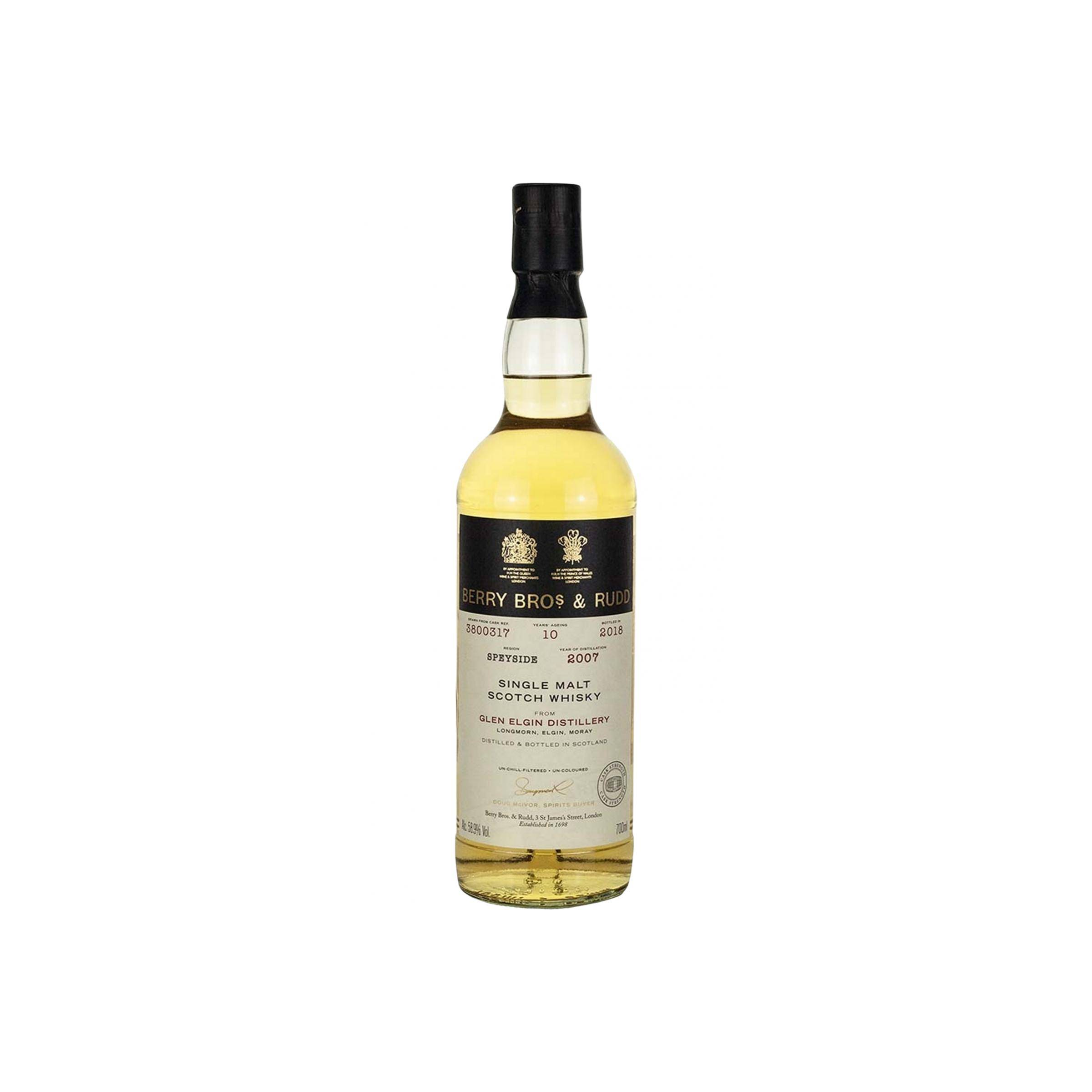 Glen Elgin 2007 10 Years Single Malt Whisky