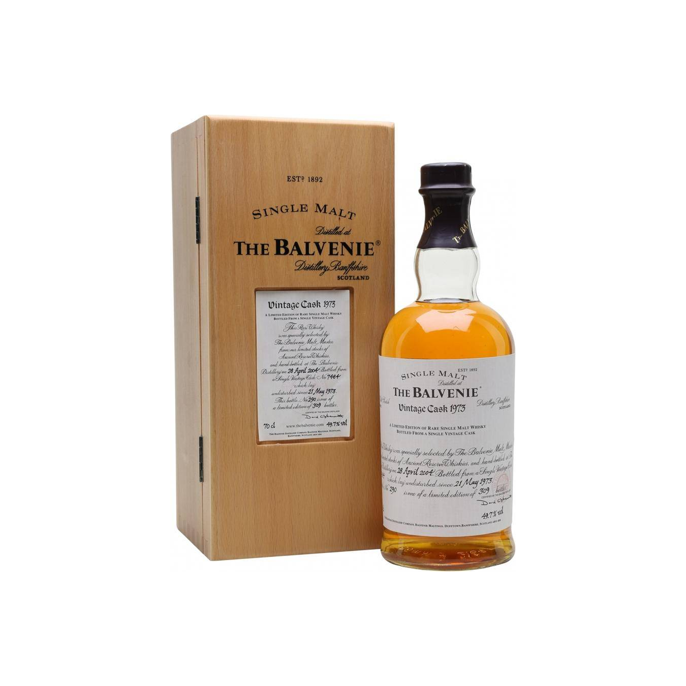 The Balvenie 1973 30 Years Single Malt Whisky