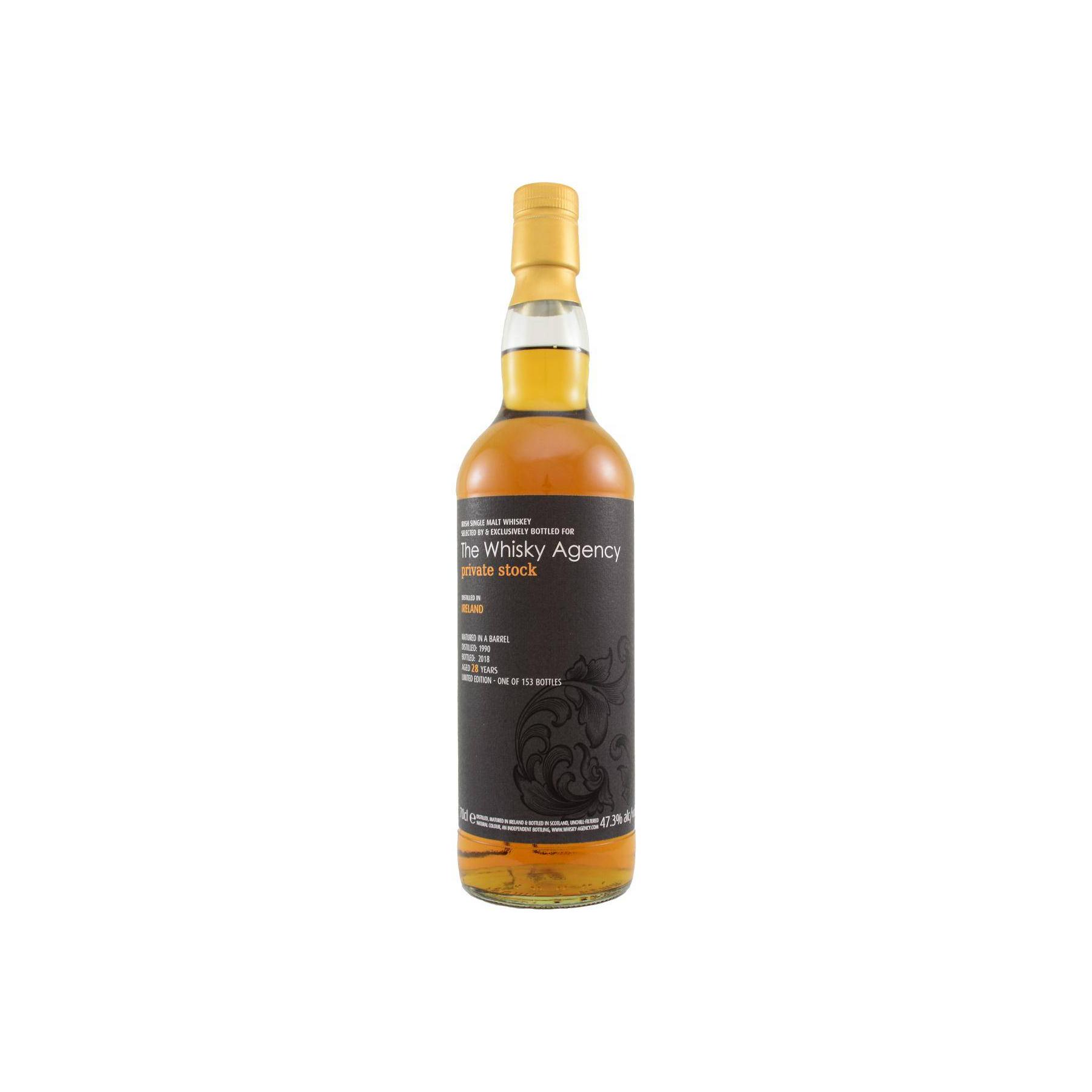 The Whisky Agency 1990 28 Years Single Malt Whisky