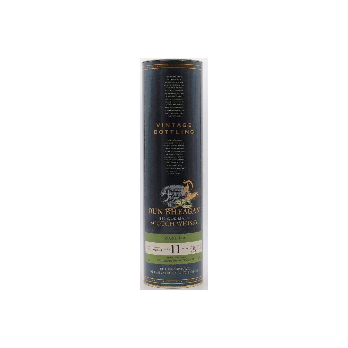 Caol Ila 1993 11 Years Single Malt Whisky