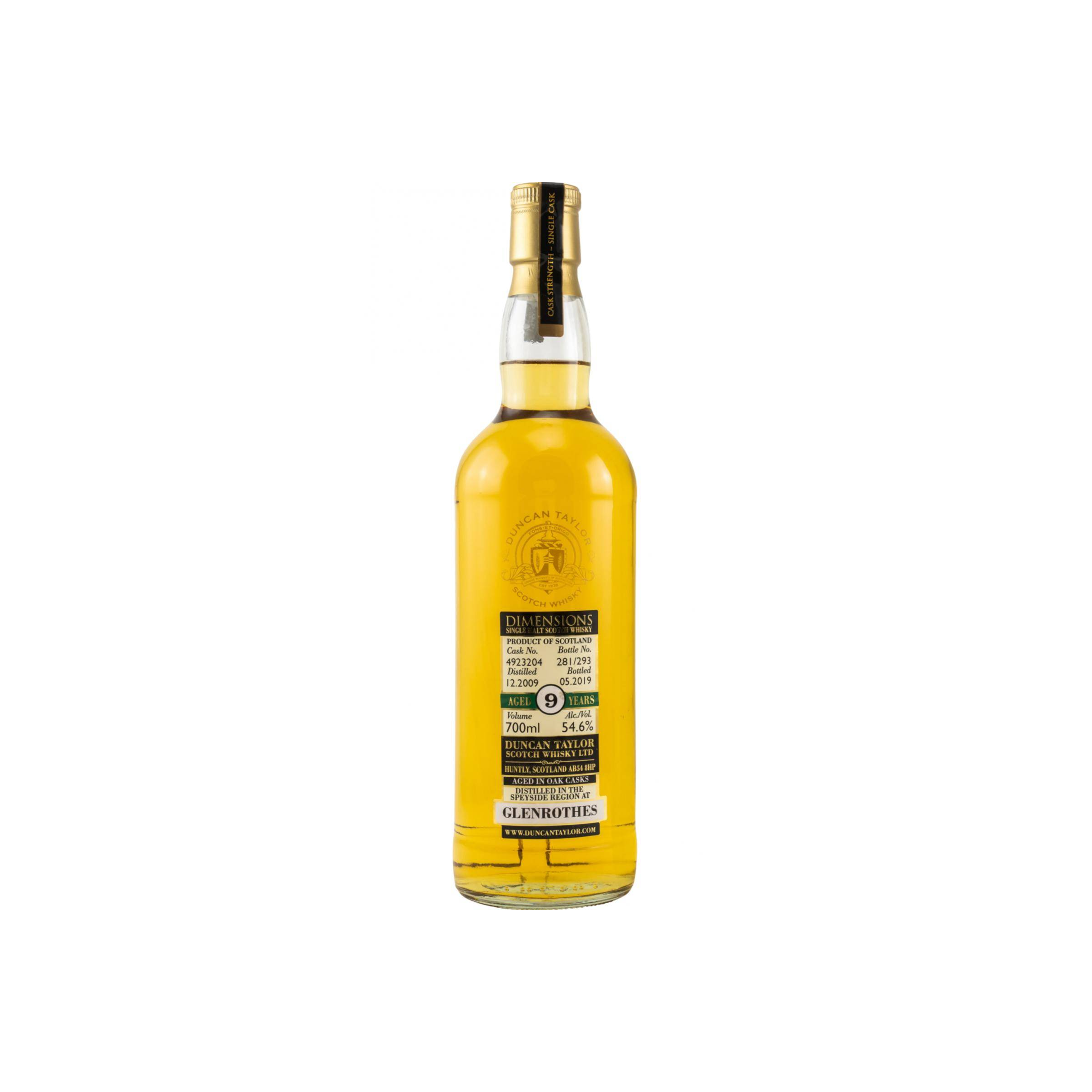 The Glenrothes Dimensions 2009 9 Years Single Malt Whisky