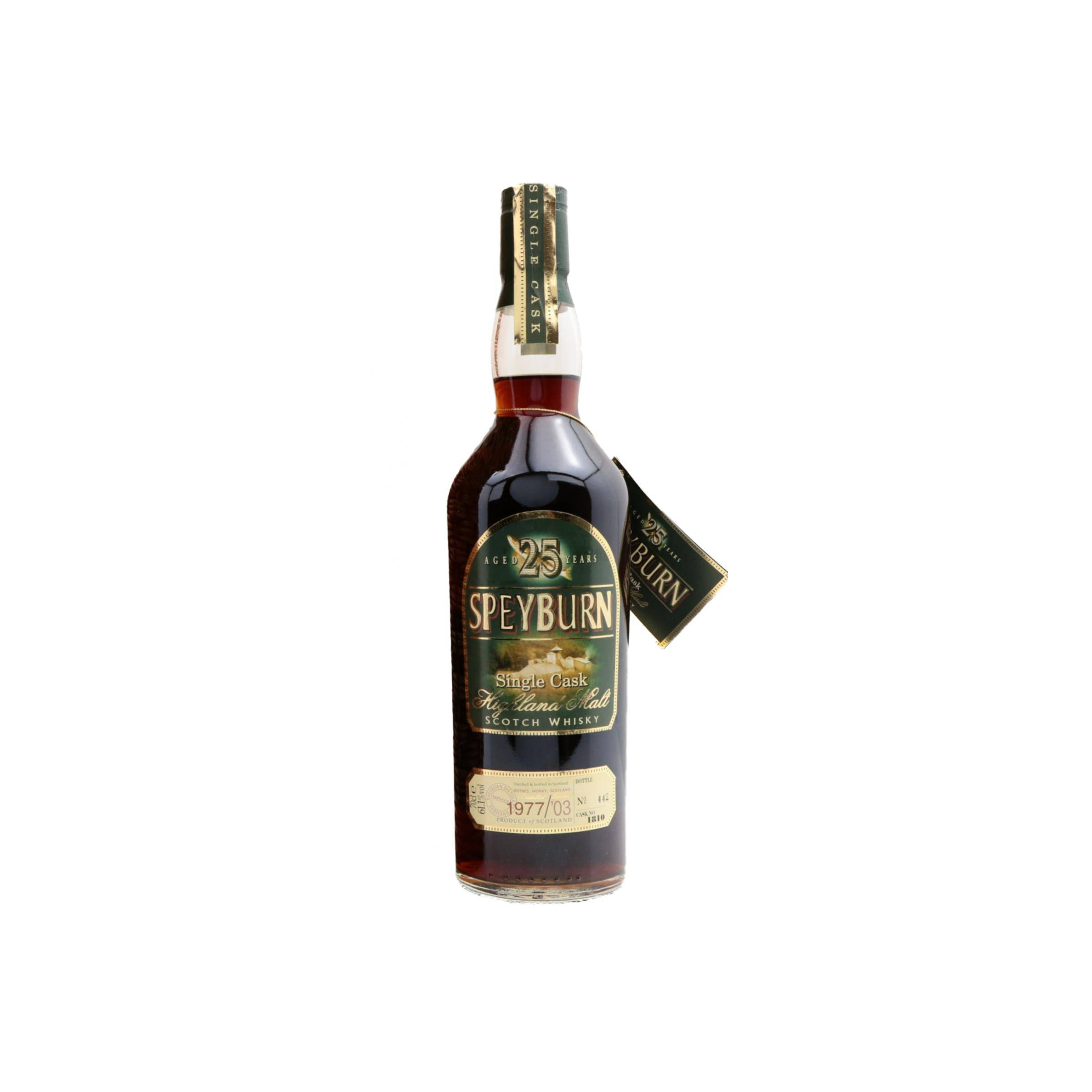 Spey Single Cask 1977 25 Years Single Malt Whisky