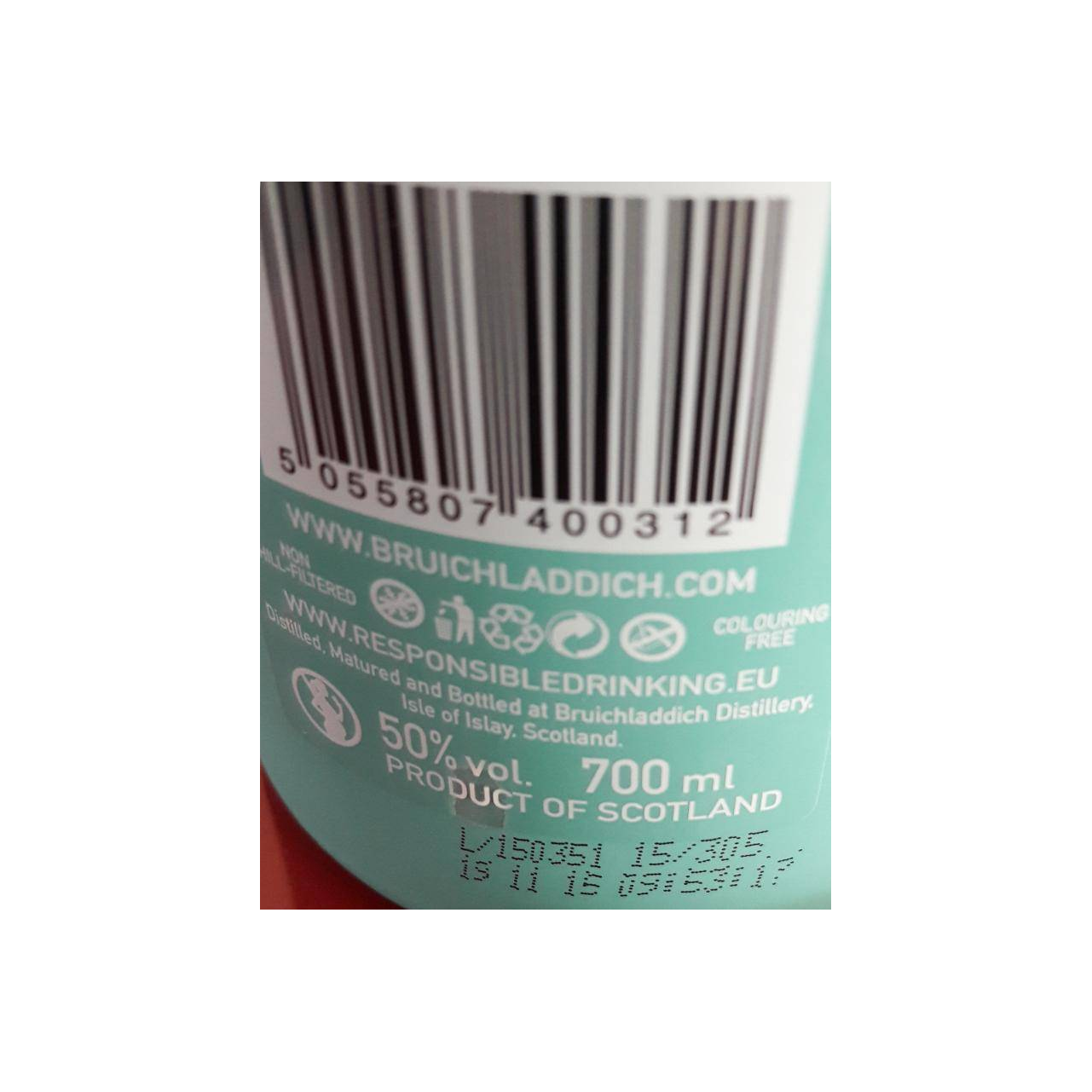 Bruichladdich Single Malt Whisky 2