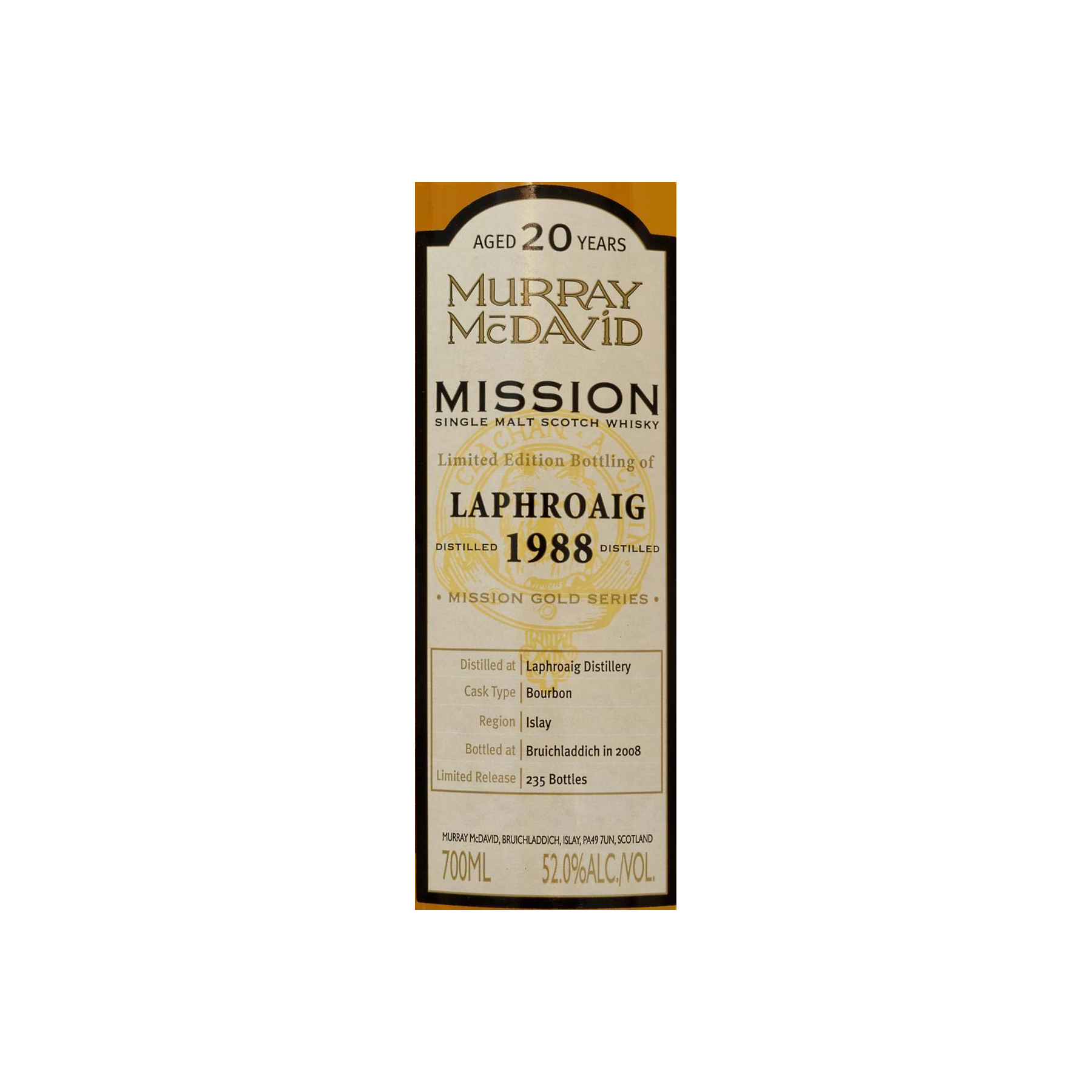 Laphroaig 1988 20 Years Single Malt Whisky 2