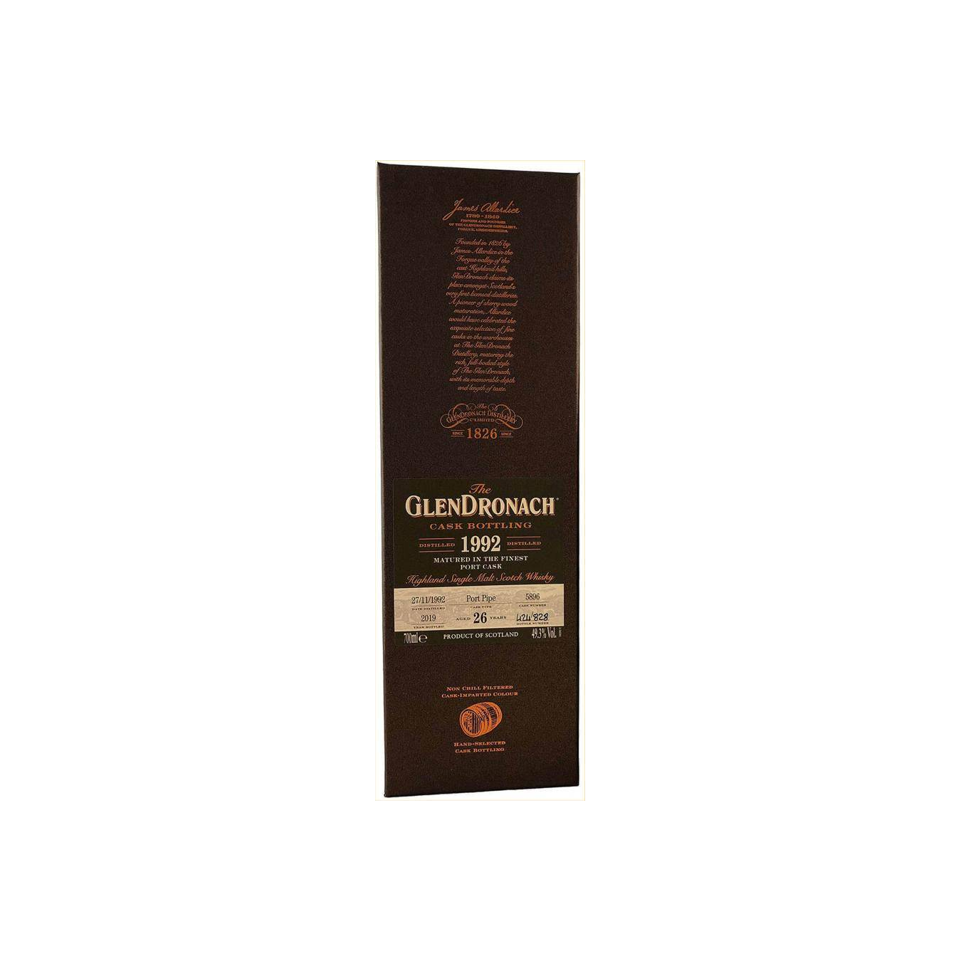 GlenDronach 1992 26 Years Single Malt Whisky 3
