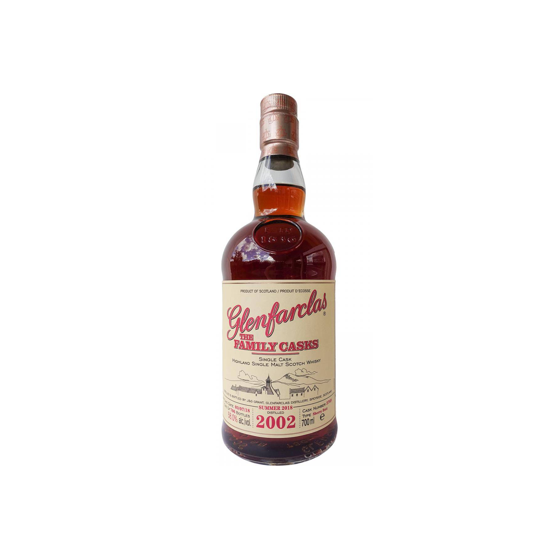 Glenfarclas 2002 16 Years Single Malt Whisky
