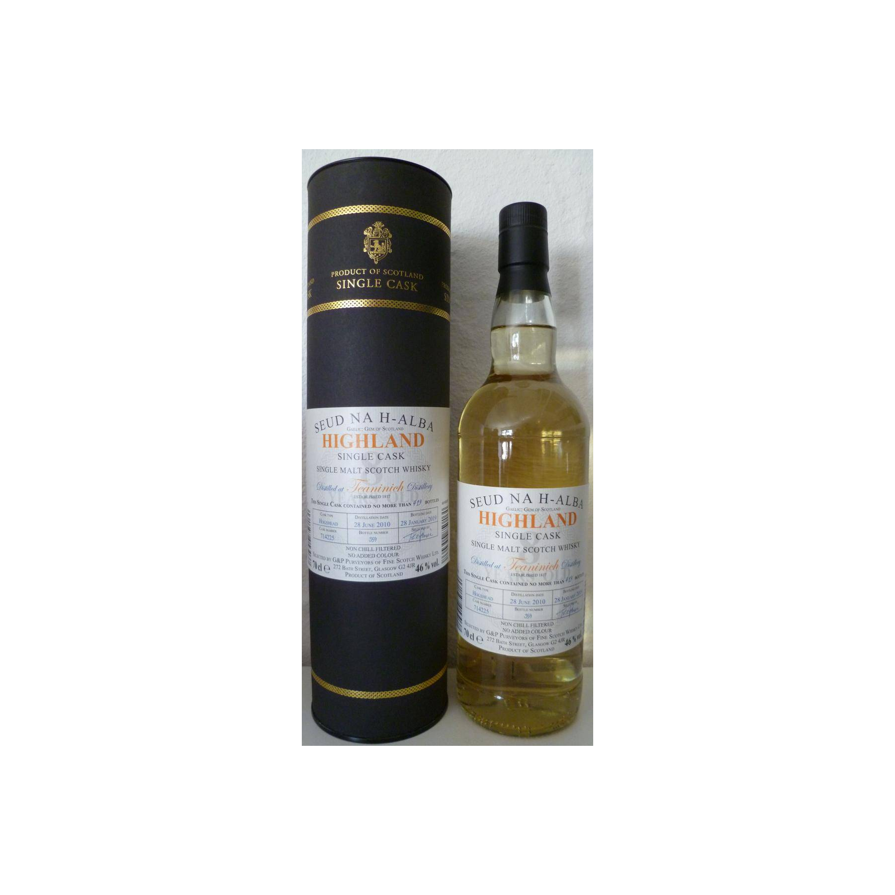 Teaninich 2010 8 Years Single Malt Whisky 2