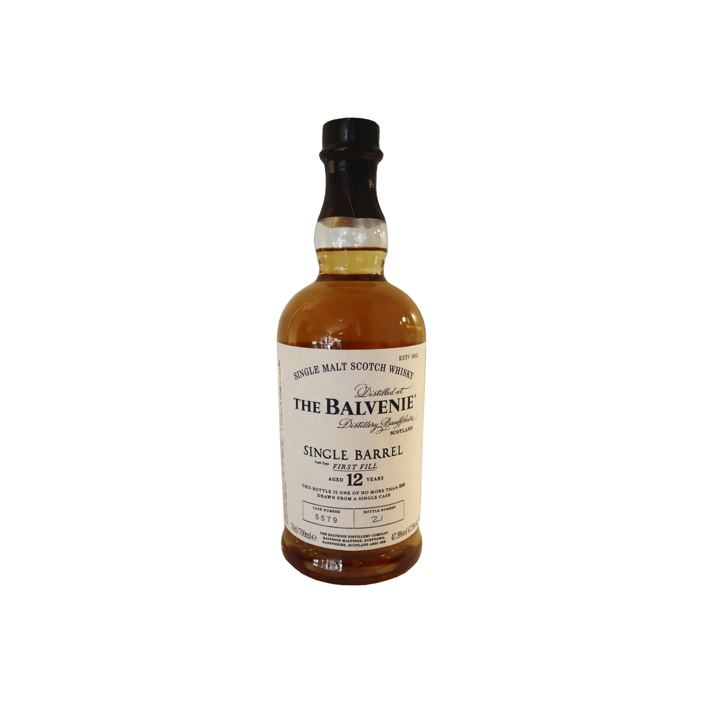 The Balvenie Single Cask 12 Years Single Malt Whisky