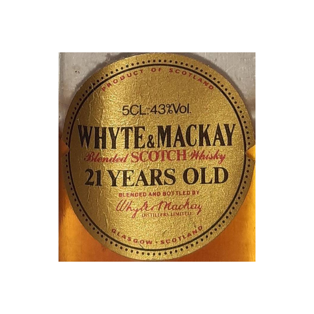 Whyte & Mackay 21 Years Blended Whisky 3