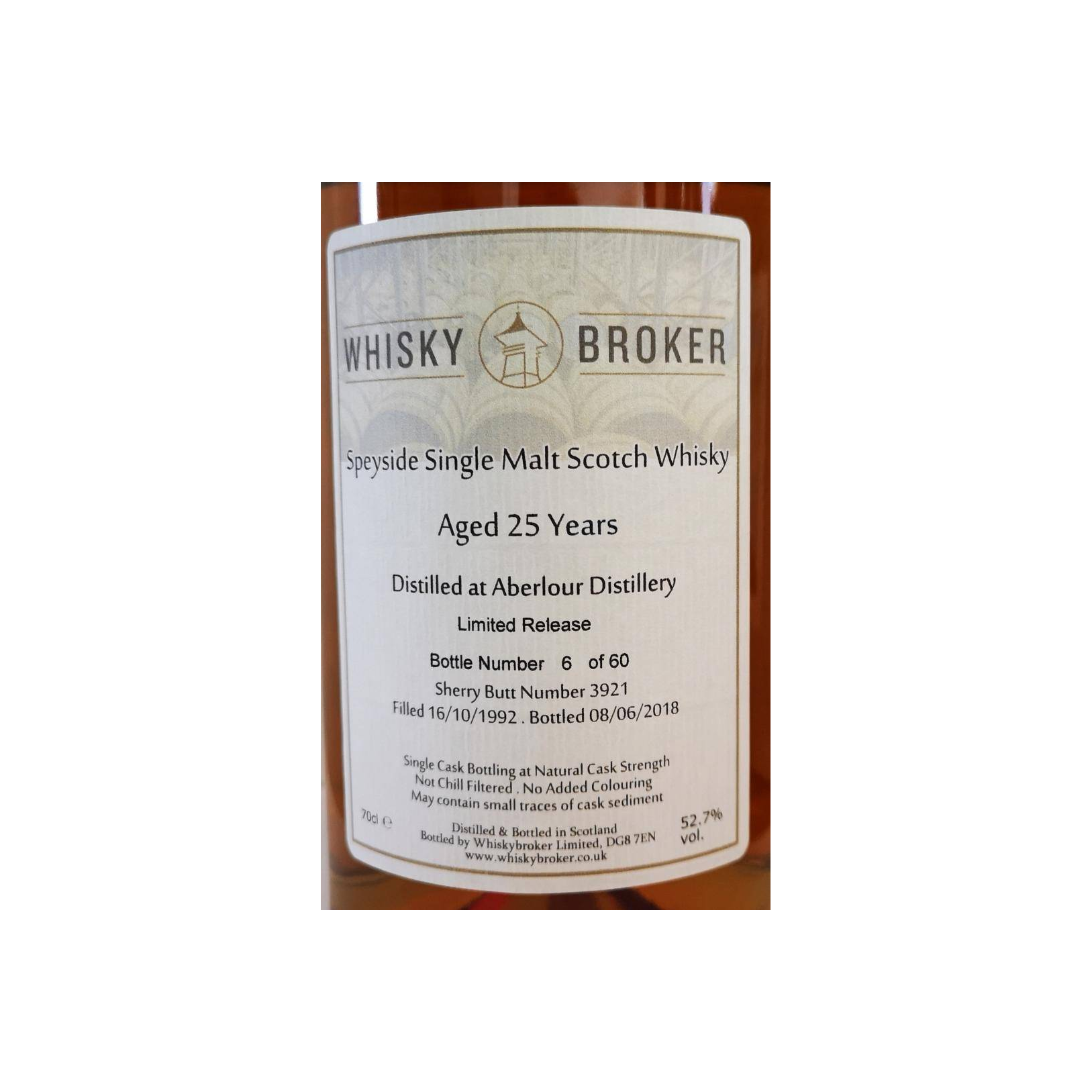Aberlour 1992 25 Years Single Malt Whisky 2