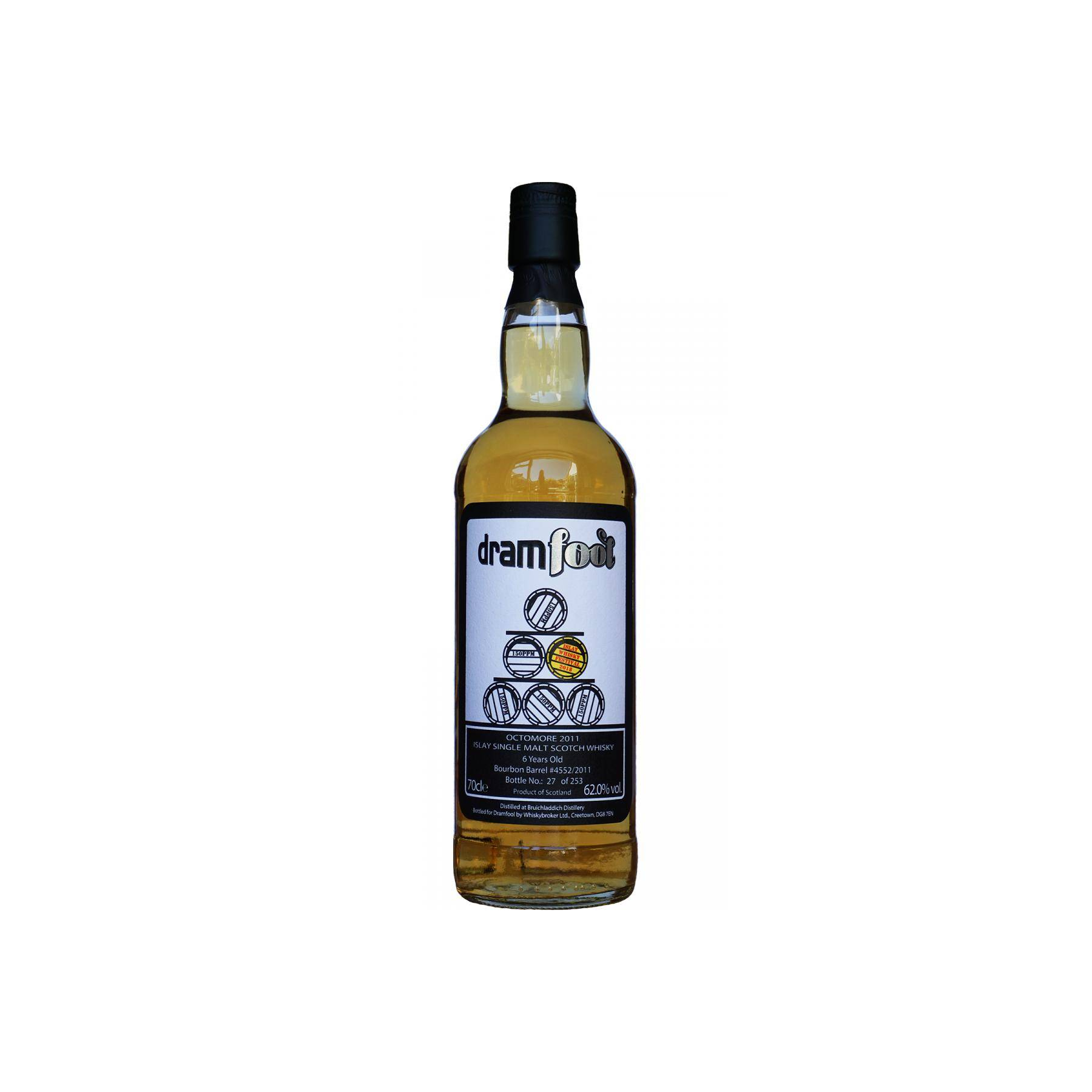 Bruichladdich 2011 6 Years Single Malt Whisky