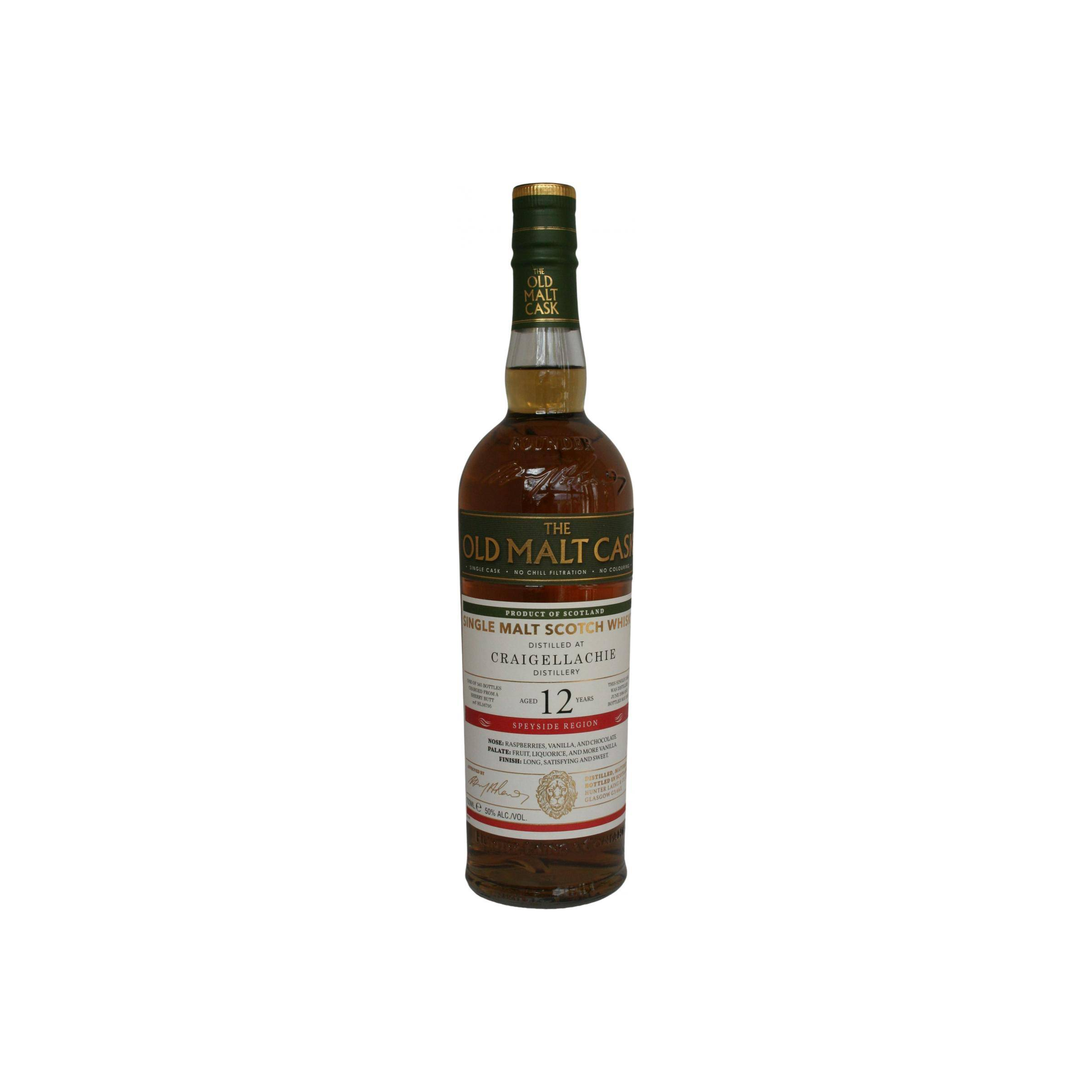 Craigellachie Old Malt Cask 2006 12 Years Single Malt Whisky