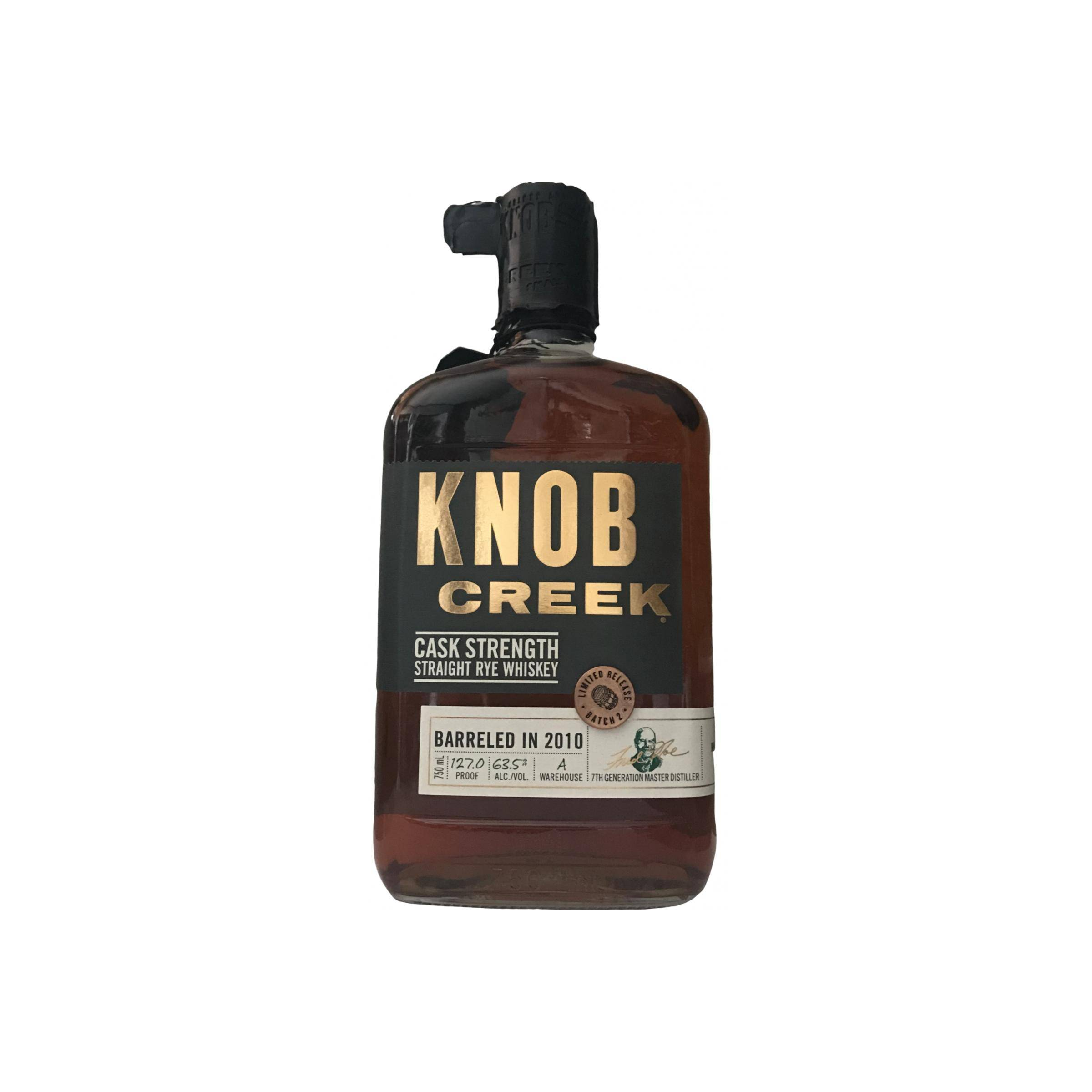 Knob Creek 2010 Rye Whisky
