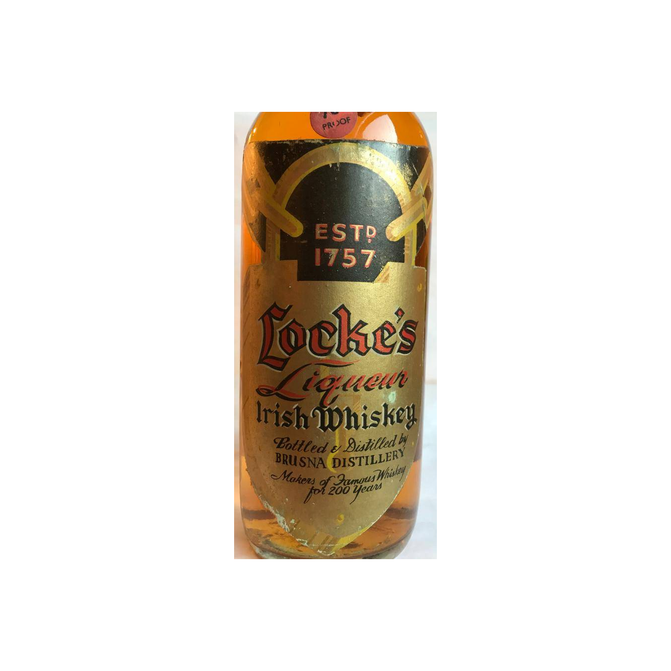 Locke's Liqueur Irish Whiskey 2