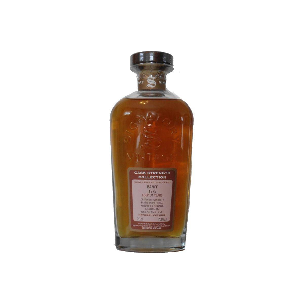 Banff Cask Strength Collection 1975 31 Years Single Malt Whisky