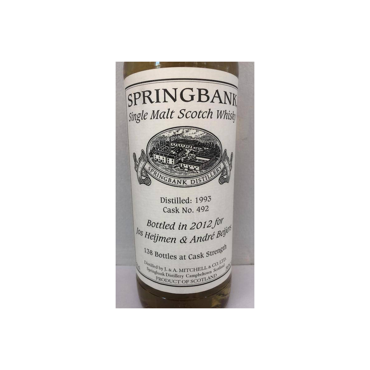 Springbank Private Bottling 1993 19 Years Single Malt Whisky 2