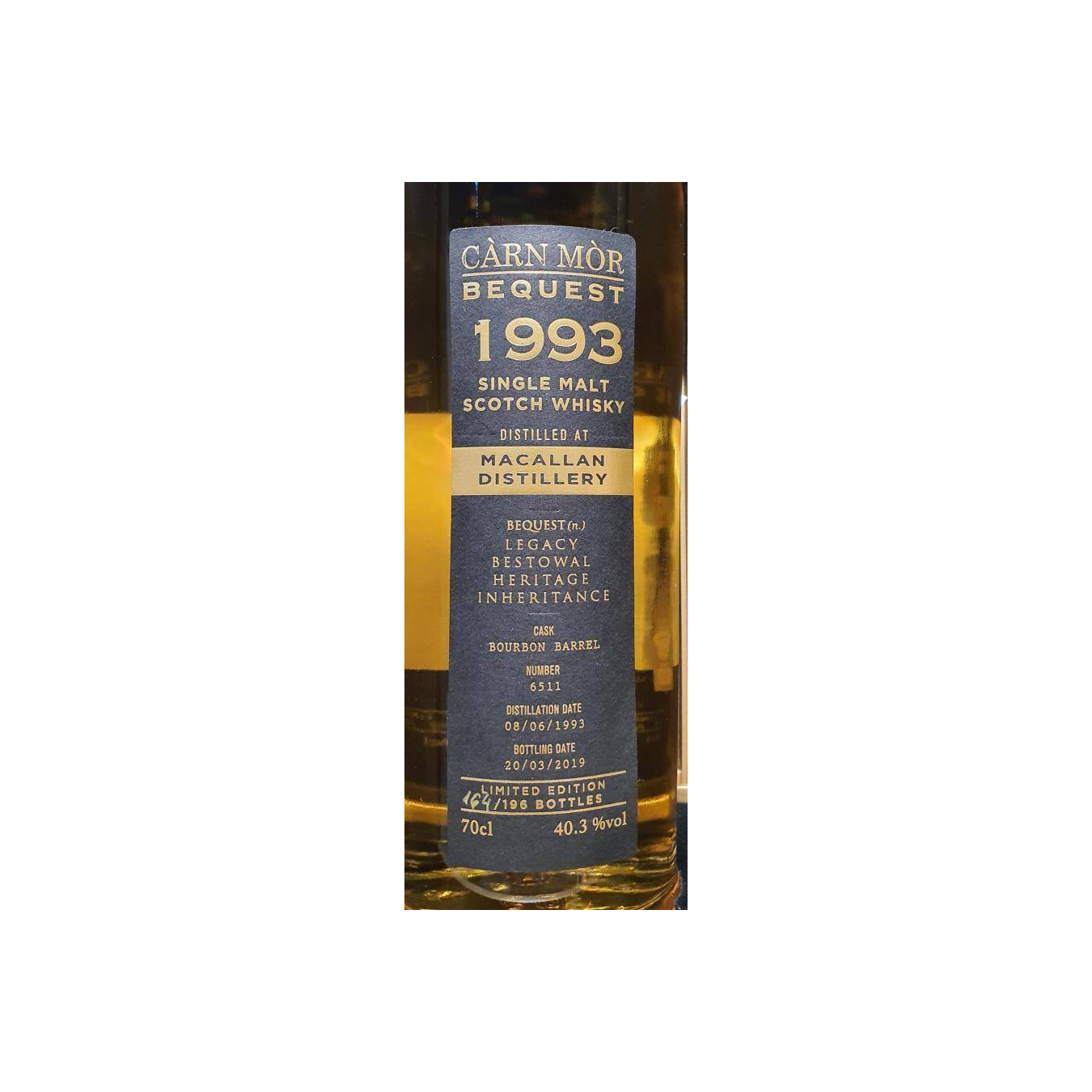 The Macallan 1993 25 Years Single Malt Whisky 2