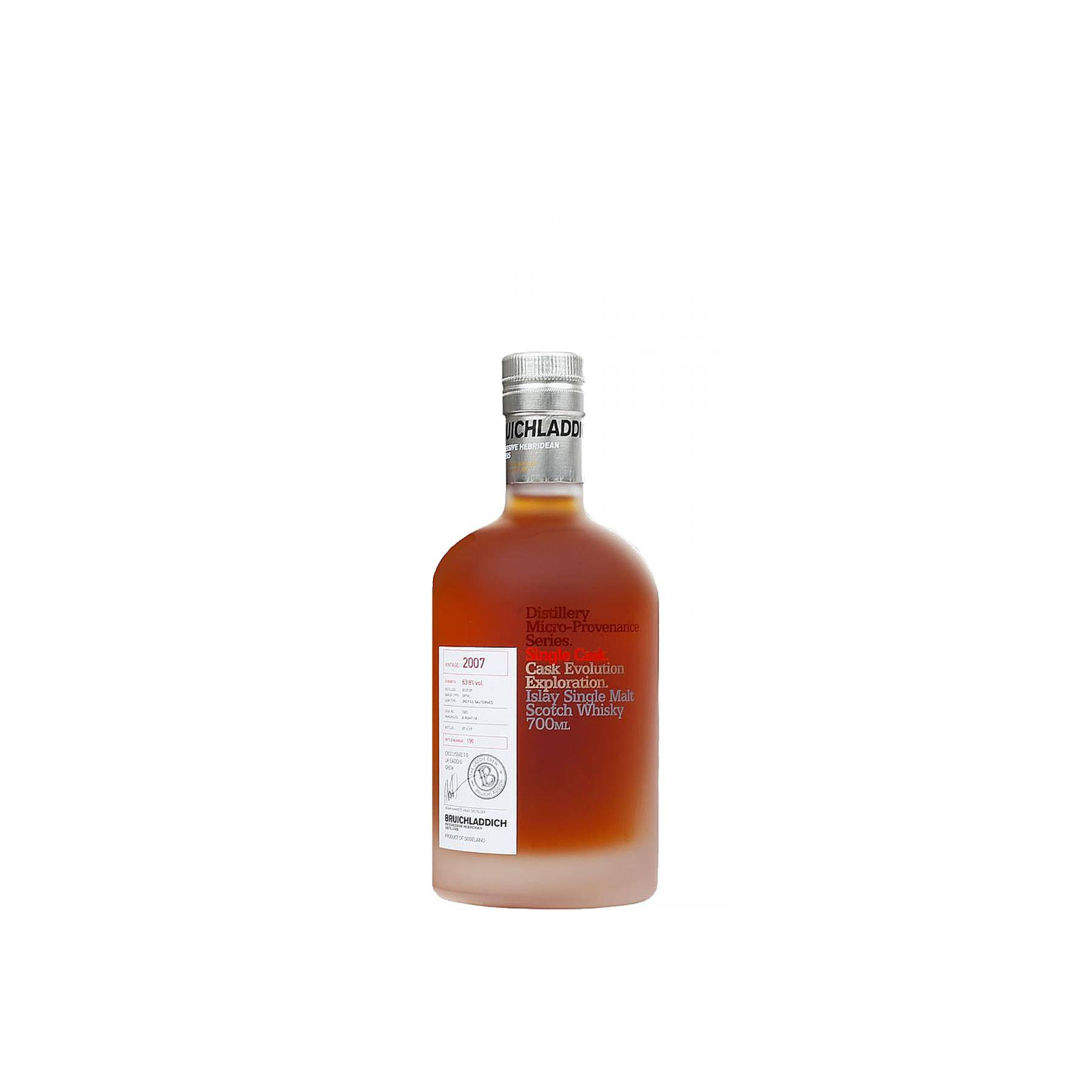 Bruichladdich 2007 10 Years Single Malt Whisky