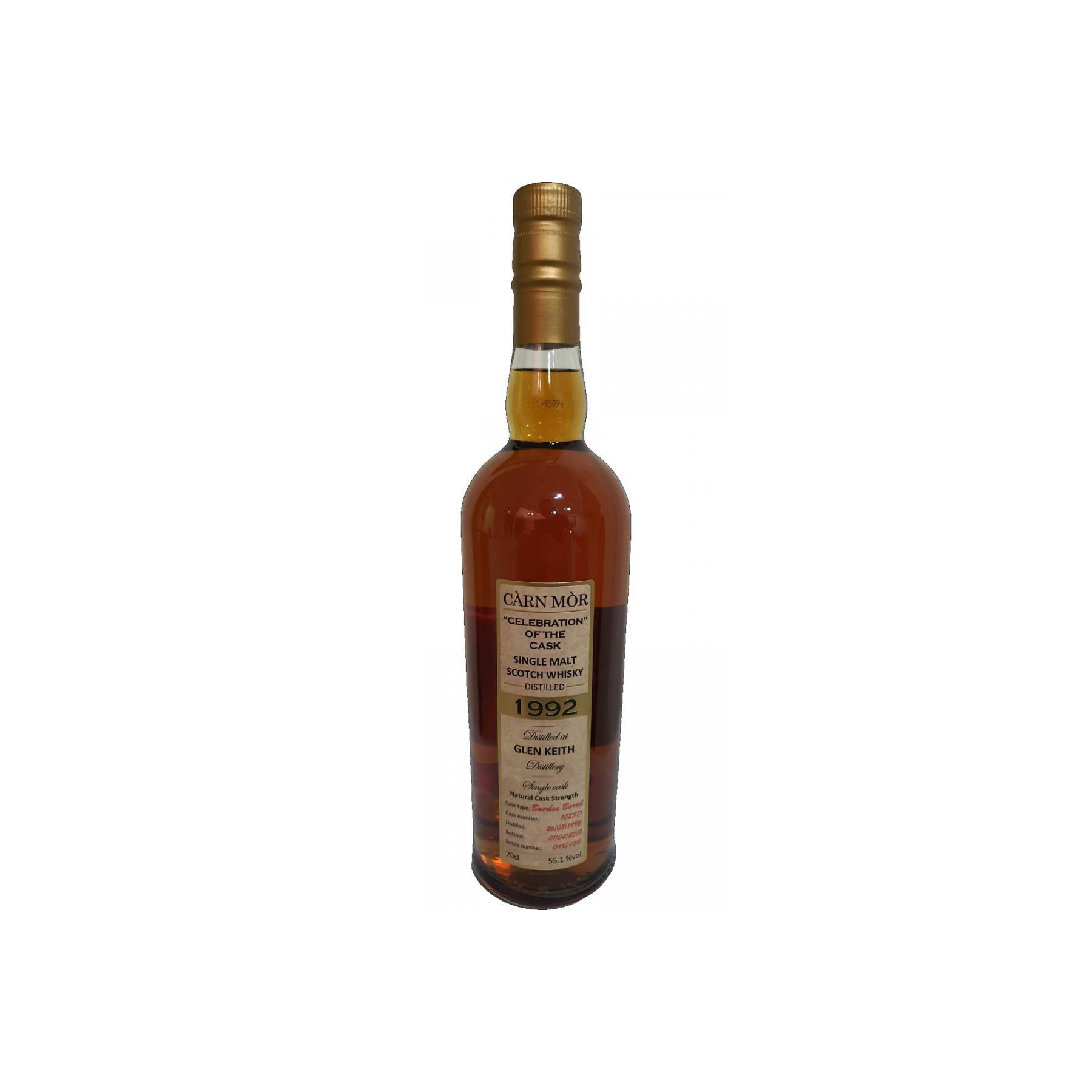 Glen Keith 1992 26 Years Single Malt Whisky 2