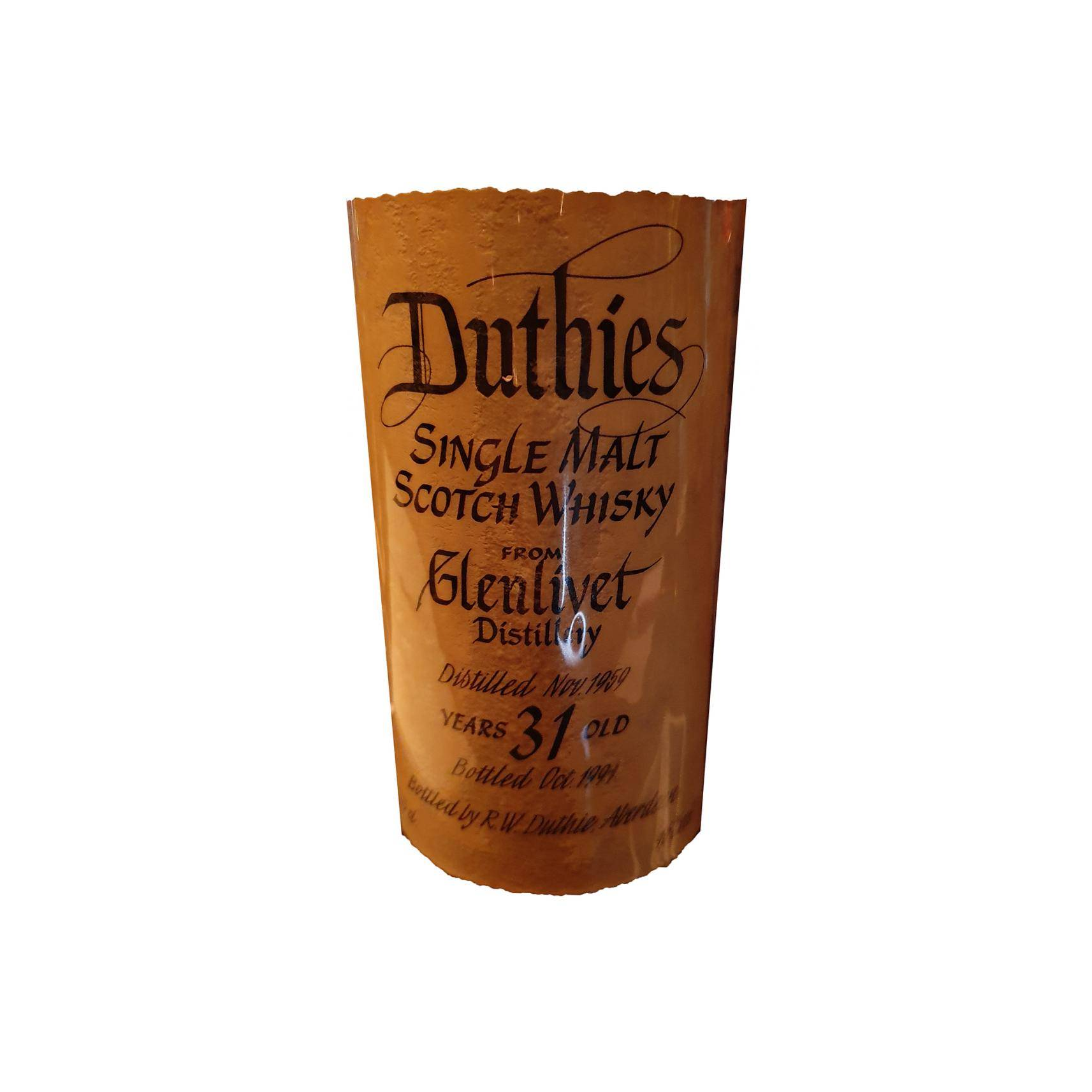 The Glenlivet 1959 31 Years Single Malt Whisky
