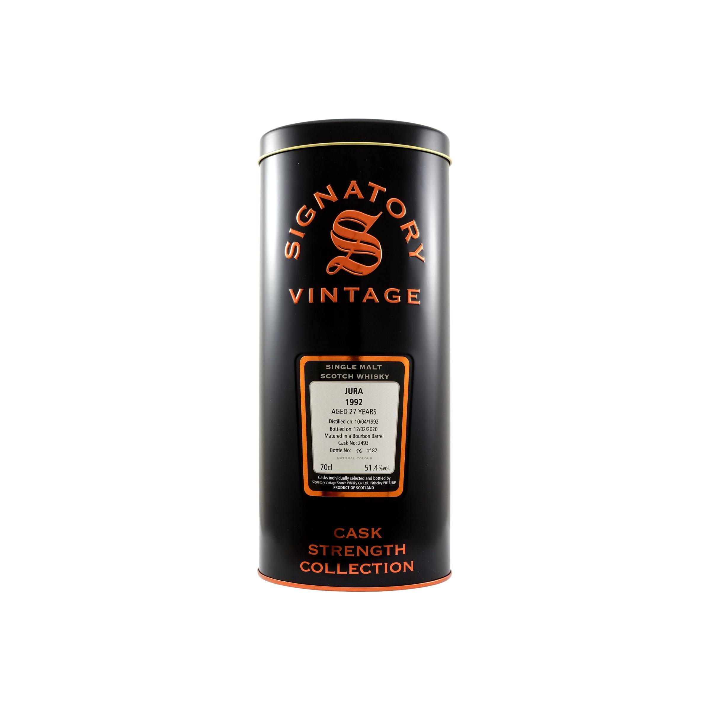 Jura Cask Strength Collection 1992 27 Years Single Malt Whisky 2