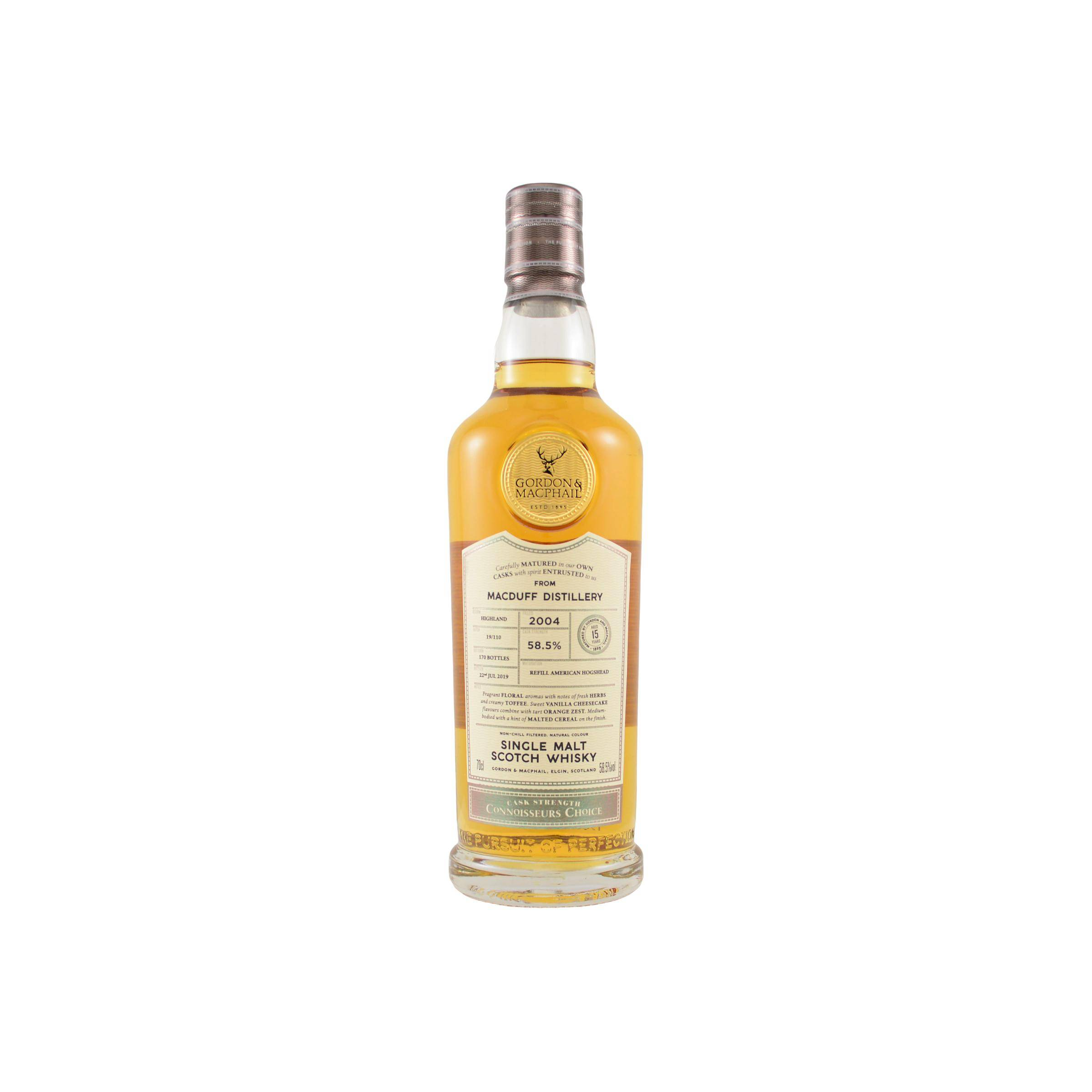 Macduff Connoisseurs Choice - Cask Strength 2004 15 Years Single Malt Whisky