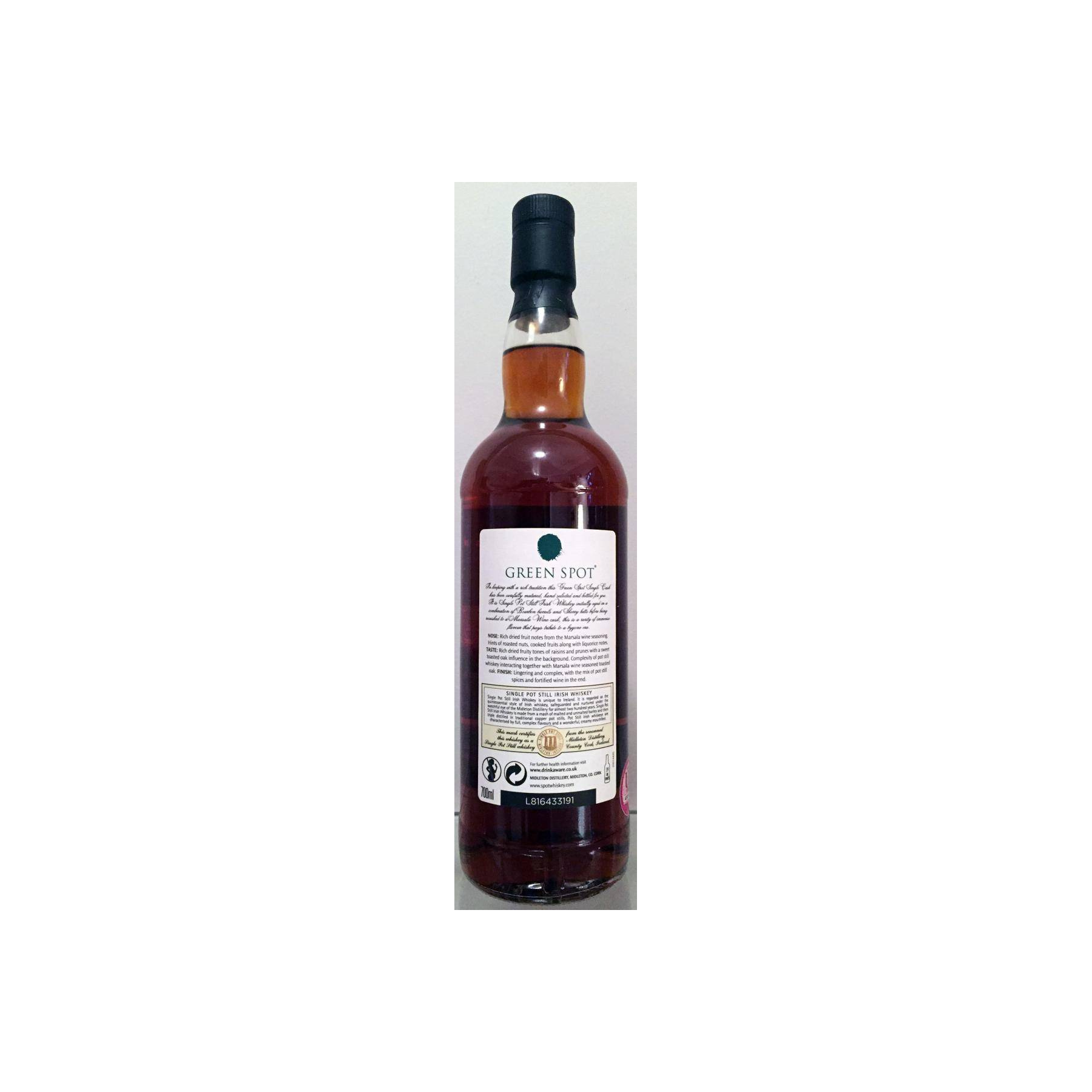 Green Spot Single Cask 1991 26 Years Single Pot Still Whisky 2