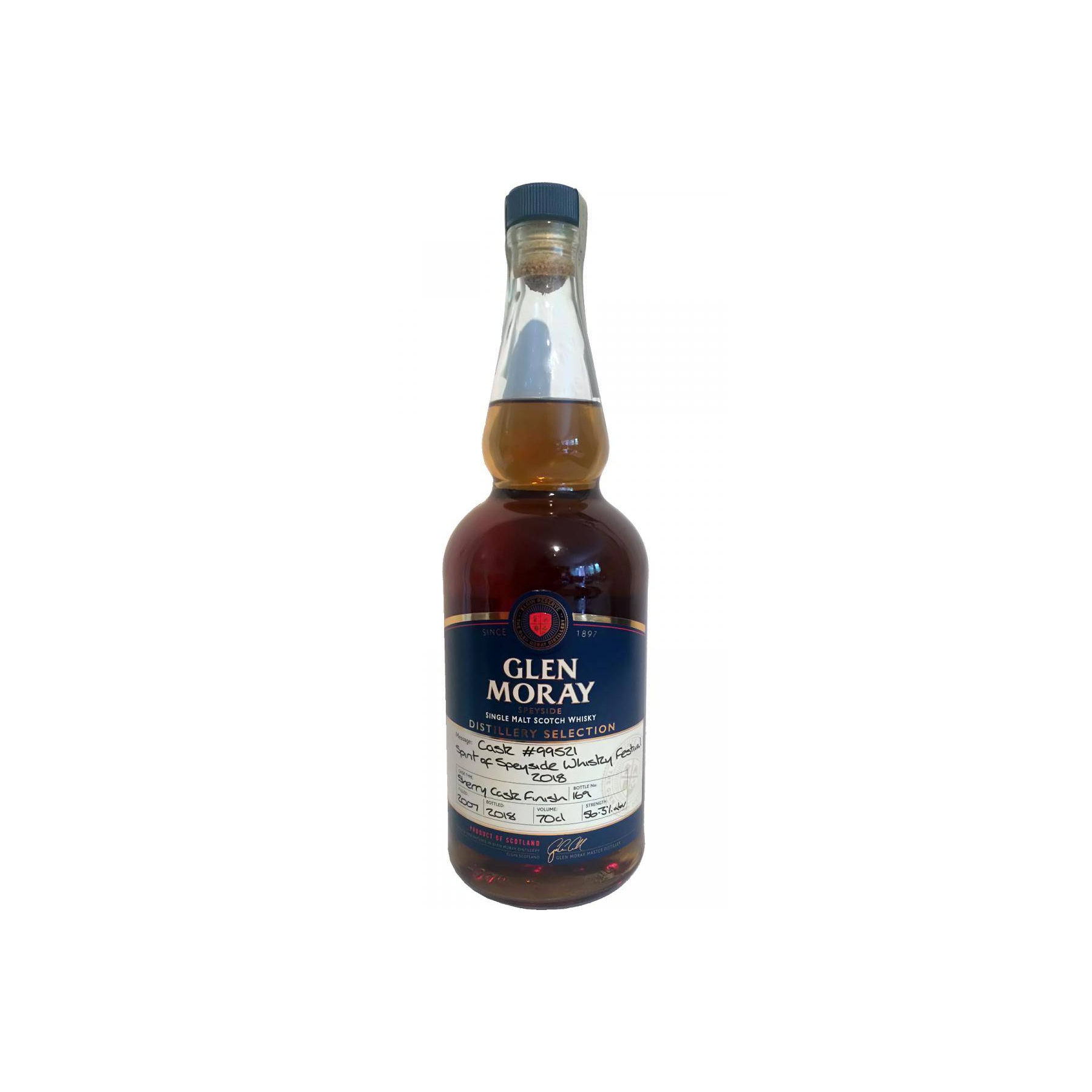 Glen Moray 2007 11 Years Single Malt Whisky
