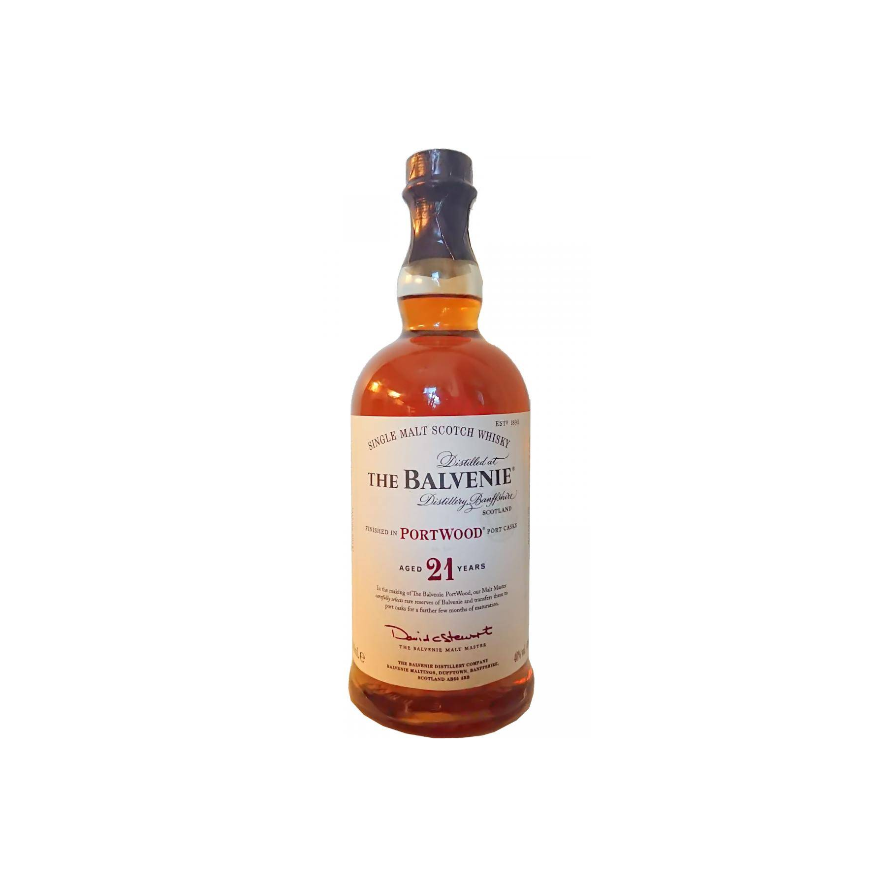 The Balvenie 21 Years Single Malt Whisky