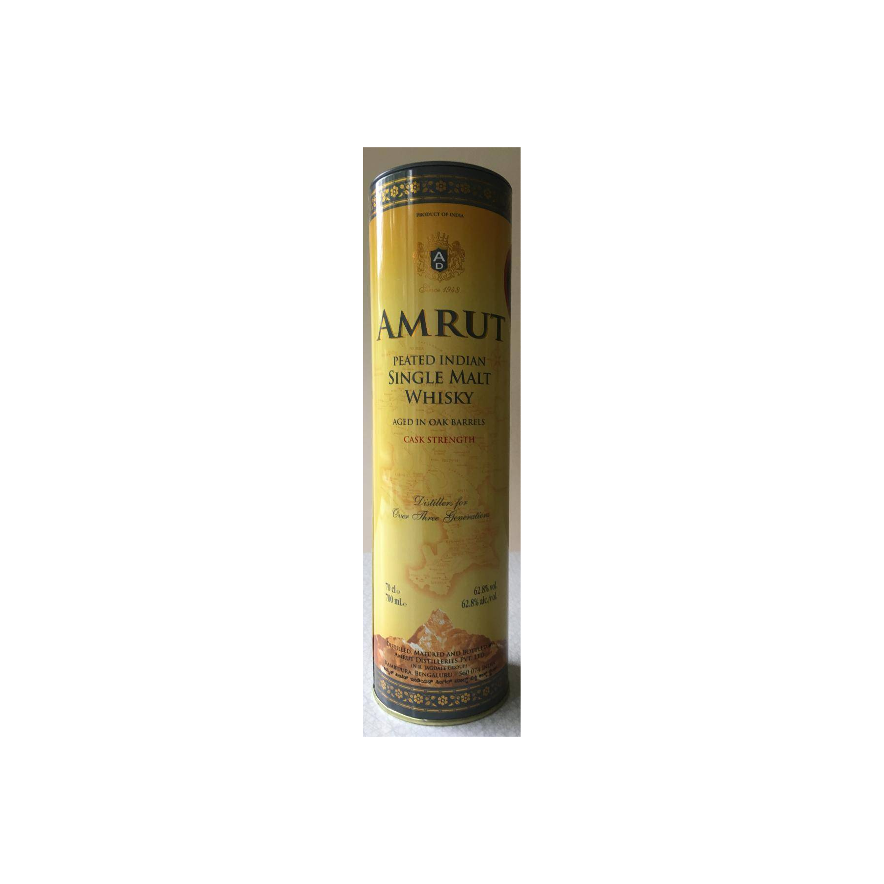 Amrut Cask Strength Collection Single Malt Whisky