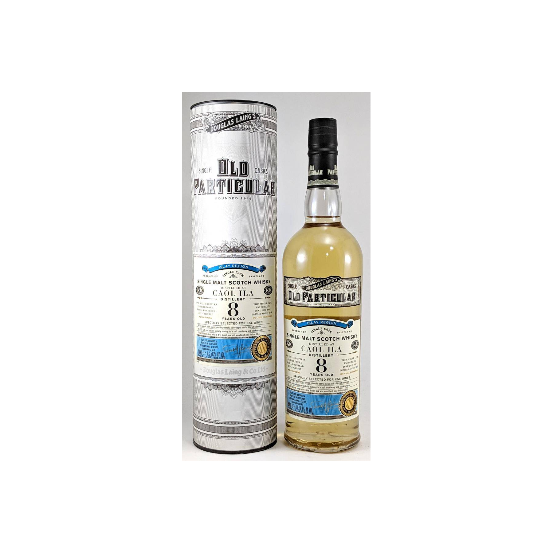 Caol Ila Old Particular 2010 8 Years Single Malt Whisky