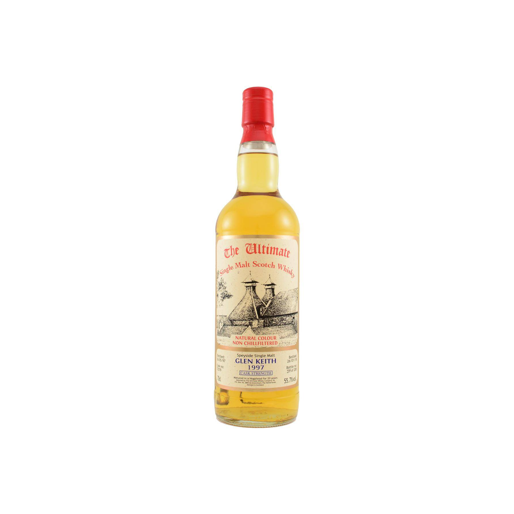 Glen Keith 1997 20 Years Single Malt Whisky