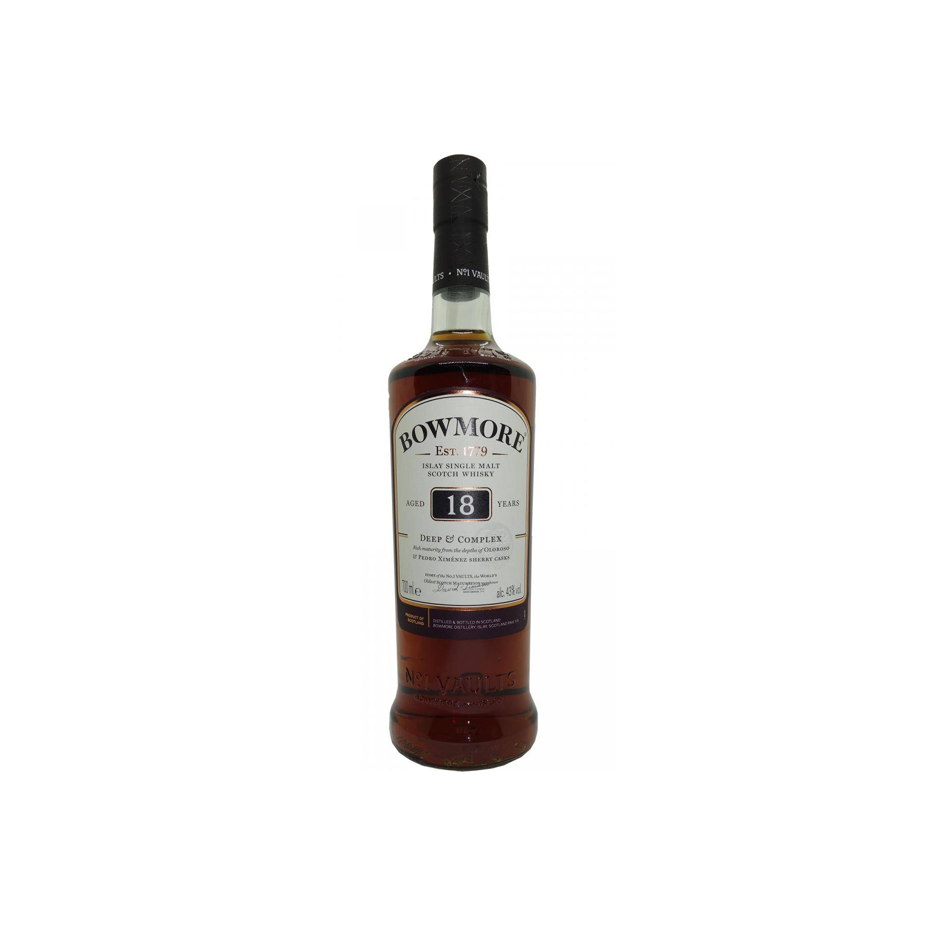 Bowmore 18 Years Single Malt Whisky