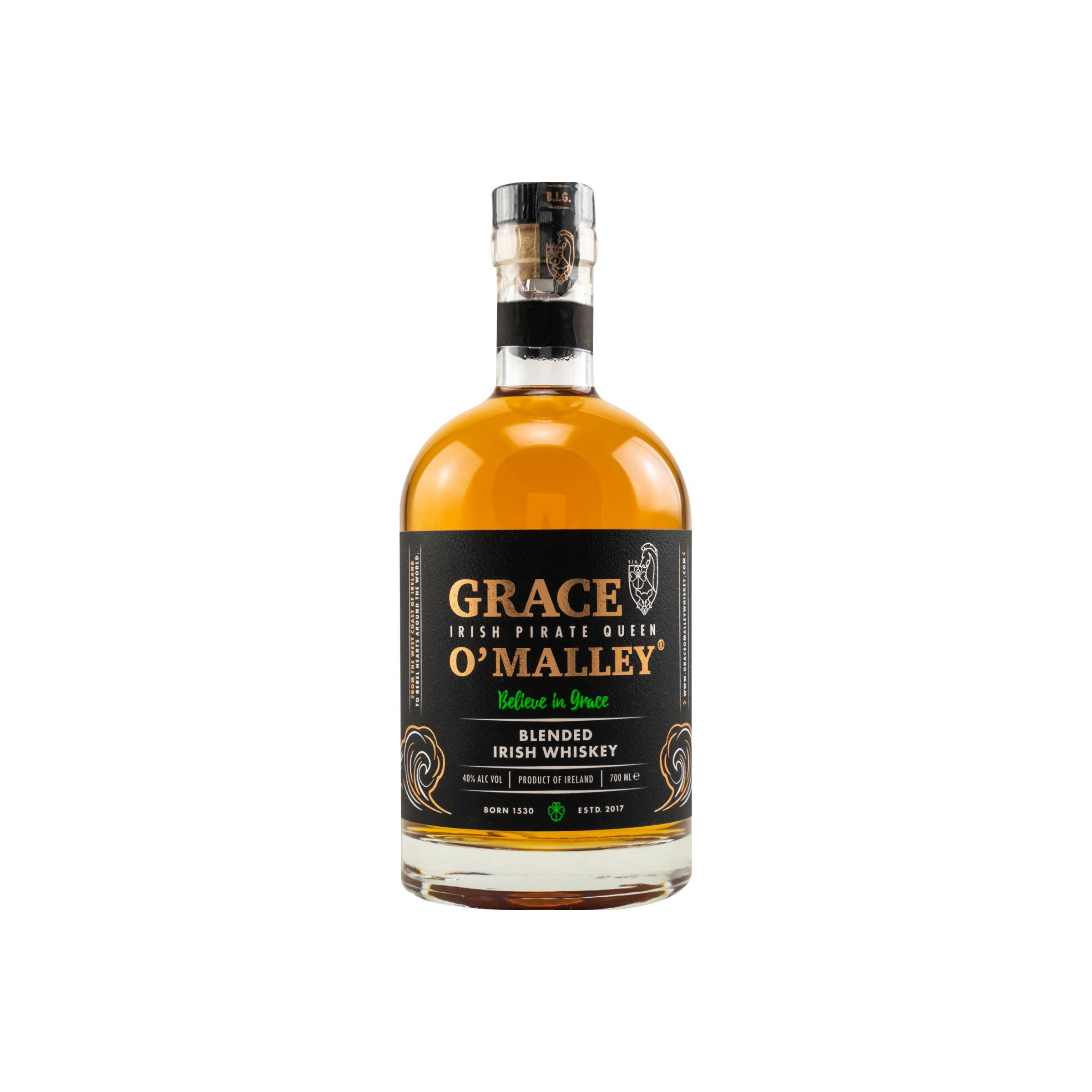 Grace O'Malley Blended Irish Whisky ITUT