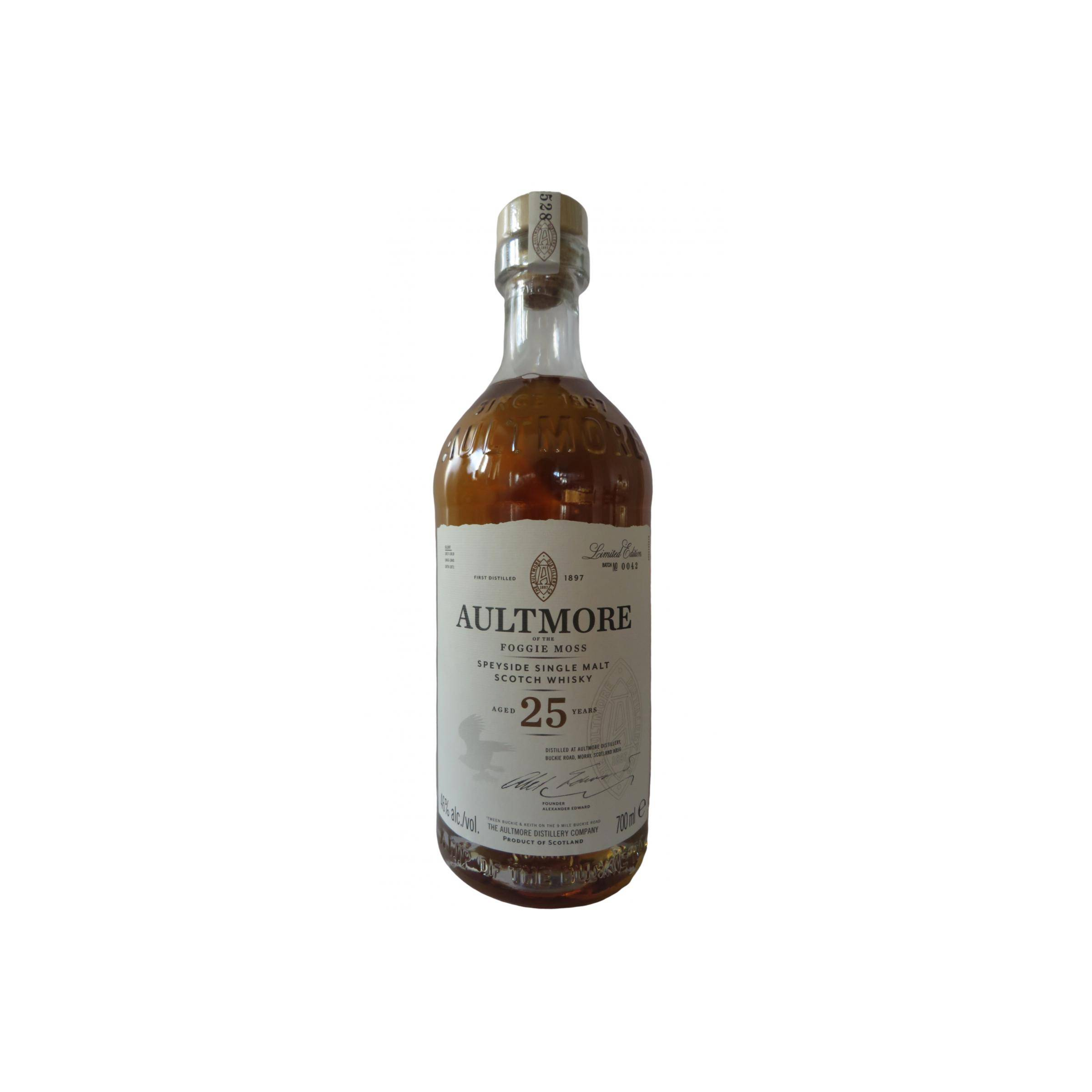 Aultmore 25 Years Single Malt Whisky