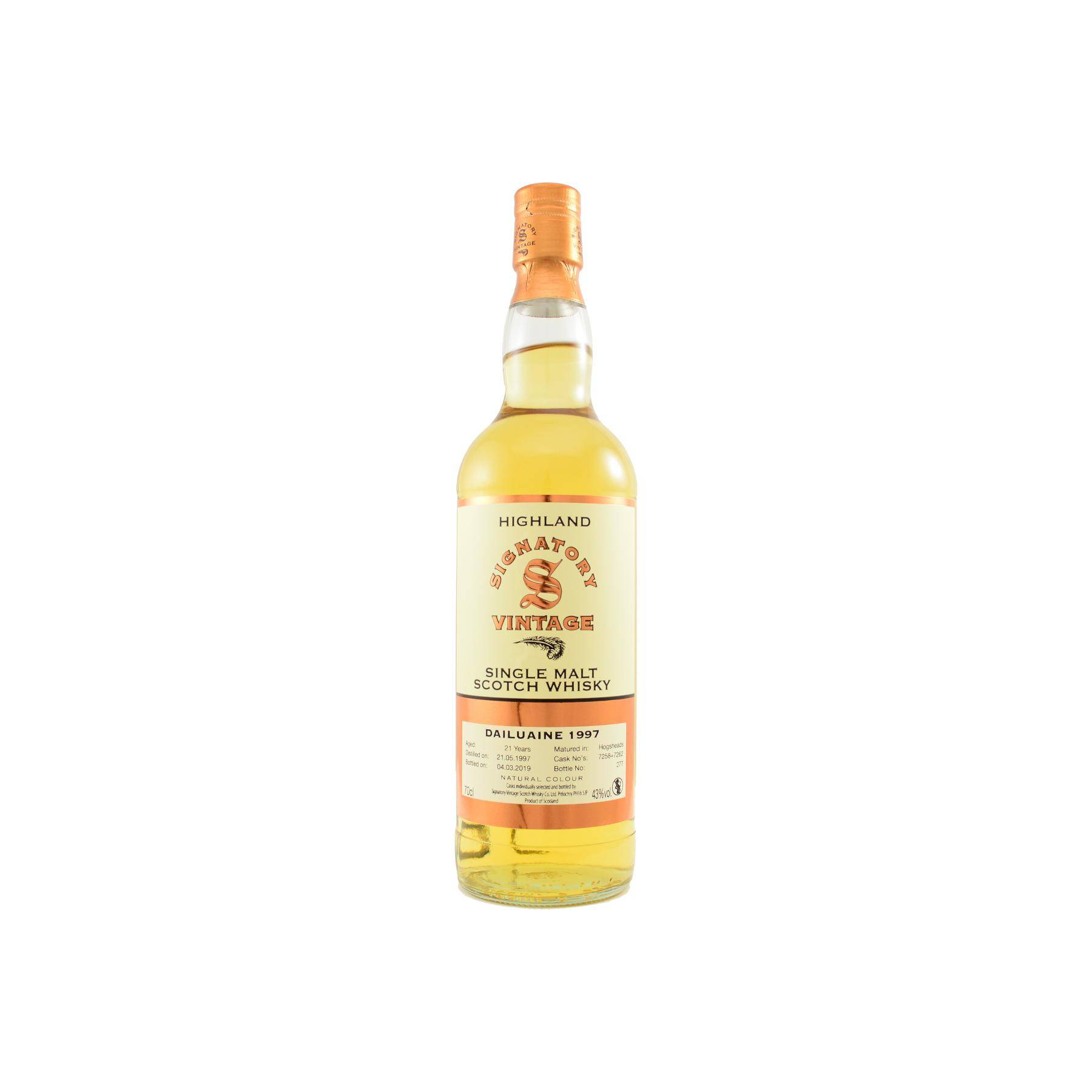 Dailuaine Vintage Collection 1997 21 Years Single Malt Whisky