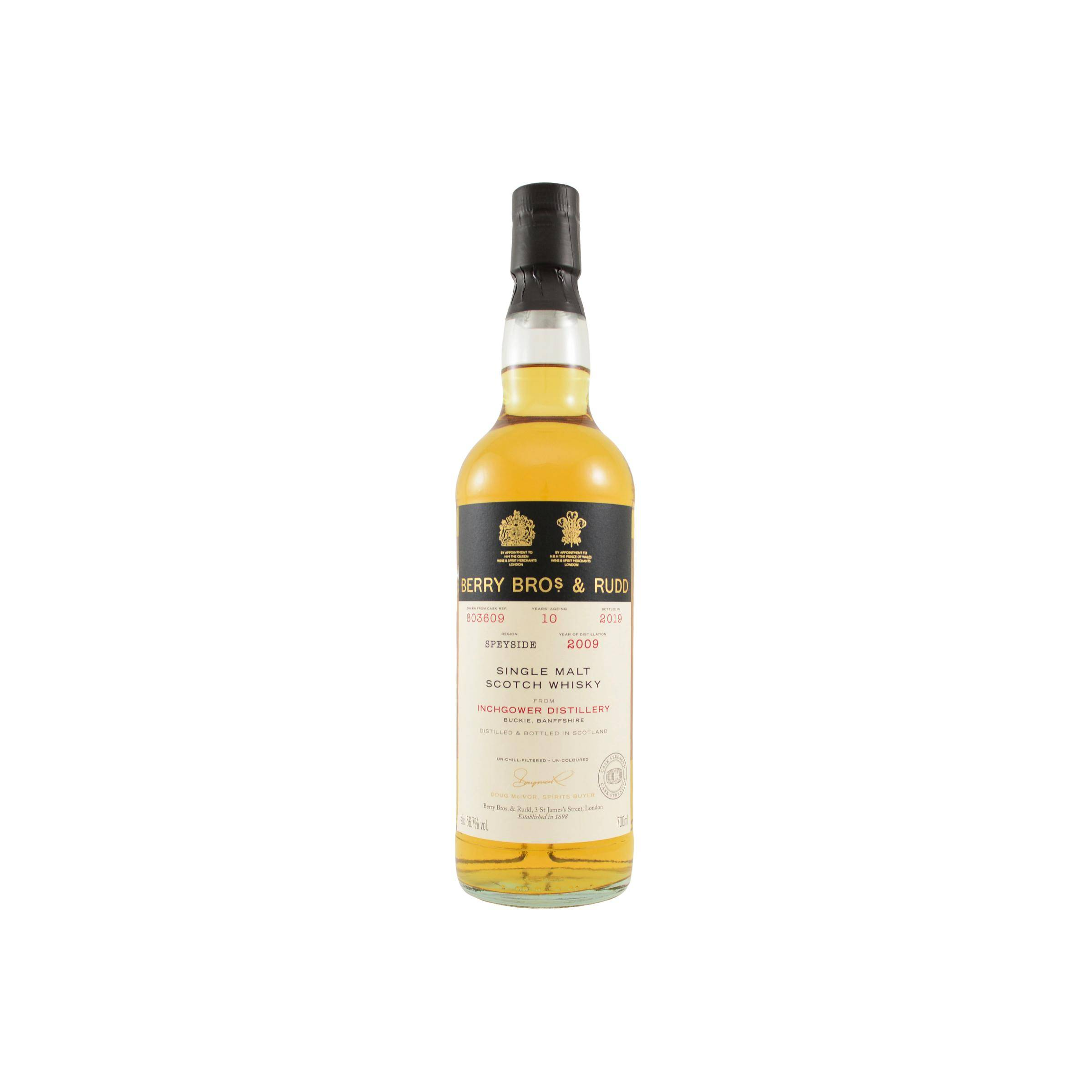 Inchgower 2009 10 Years Single Malt Whisky