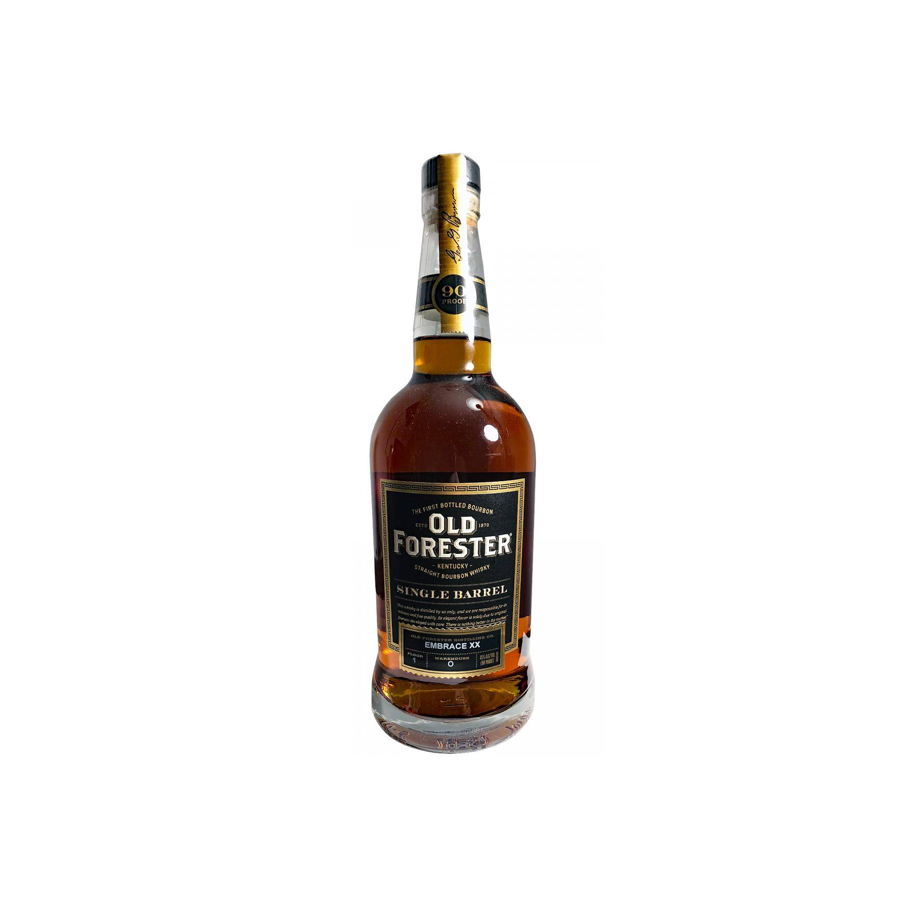 Old Forester Single Barrel Embrace XX