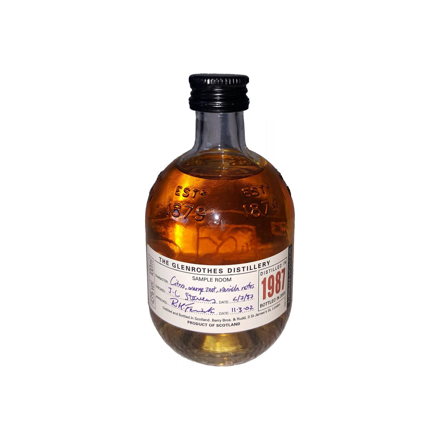 The Glenrothes 1987 17 Years Single Malt Whisky 2