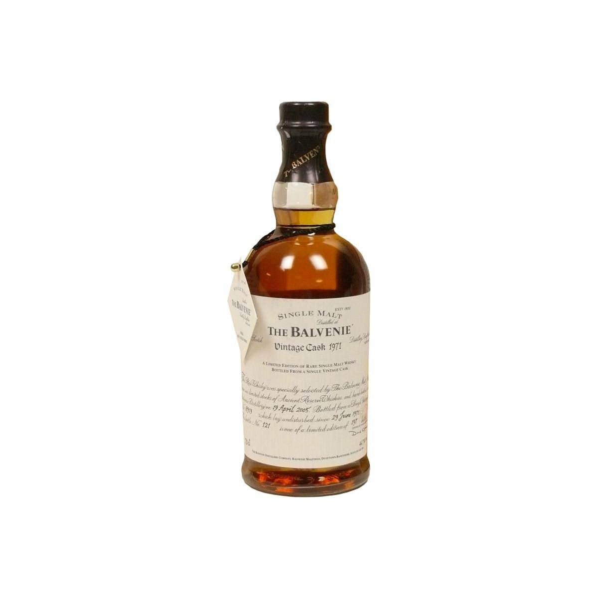 The Balvenie 1971 34 Years Single Malt Whisky