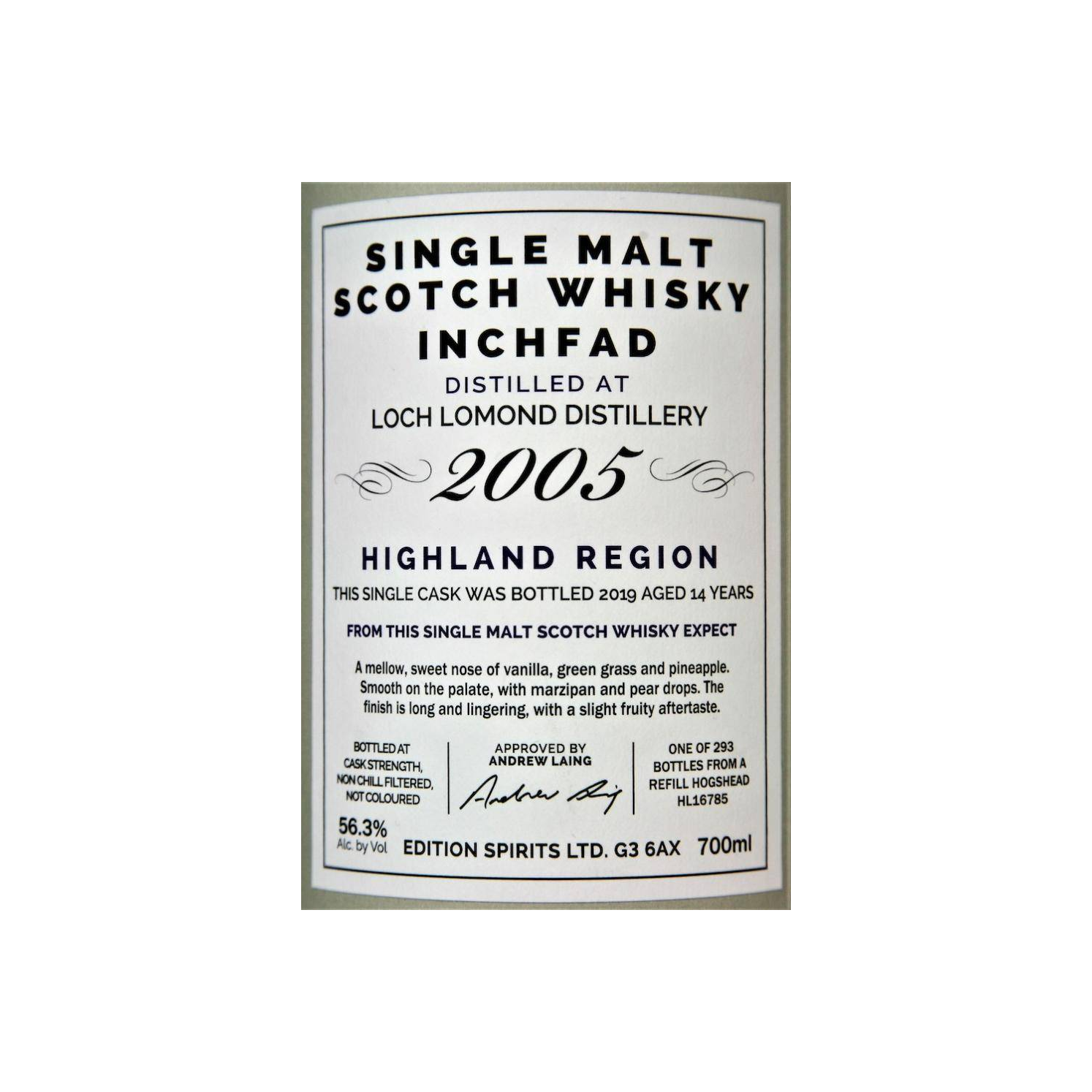 Loch Lomond The First Editions 2005 14 Years Single Malt Whisky 3