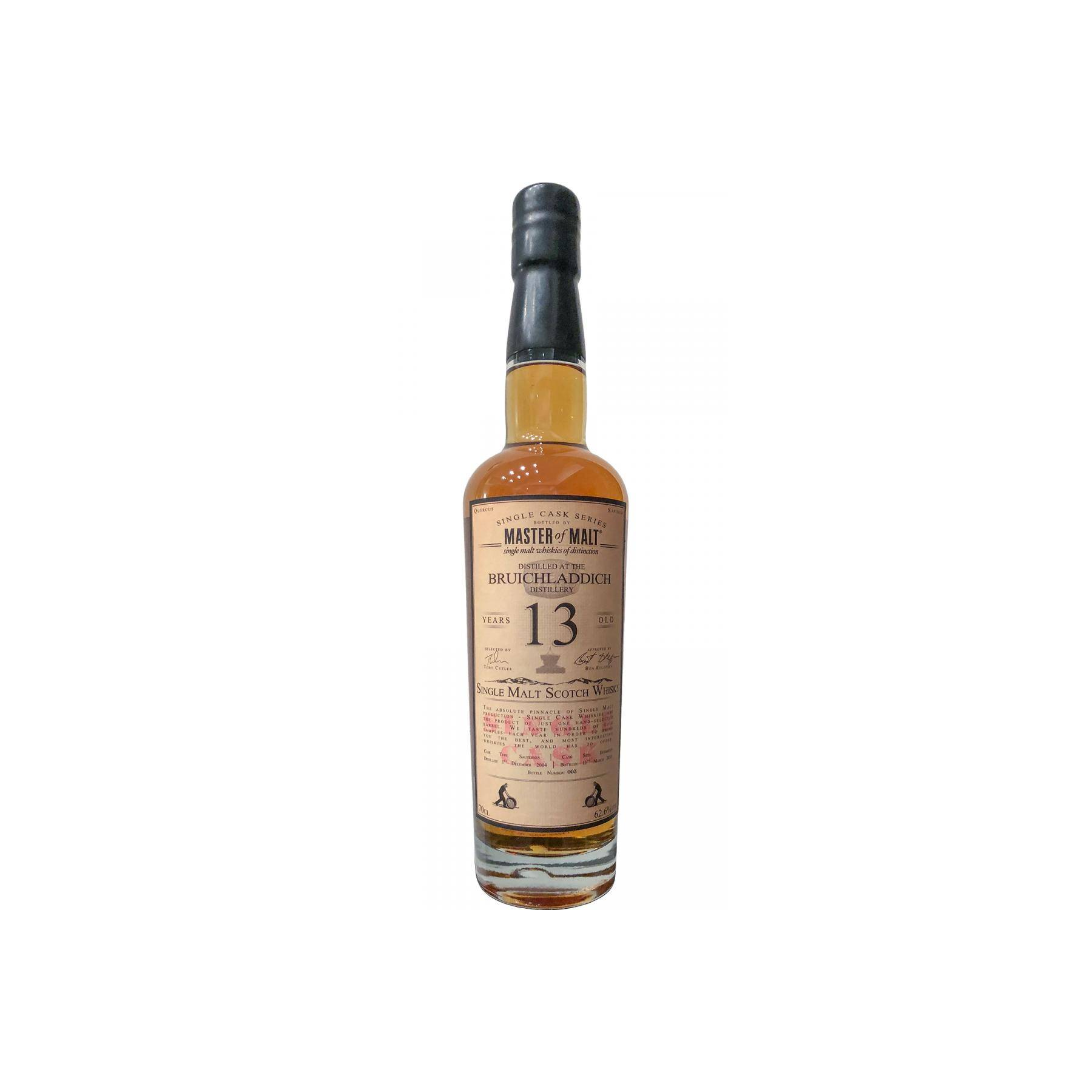 Bruichladdich Single Cask 2004 13 Years Single Malt Whisky