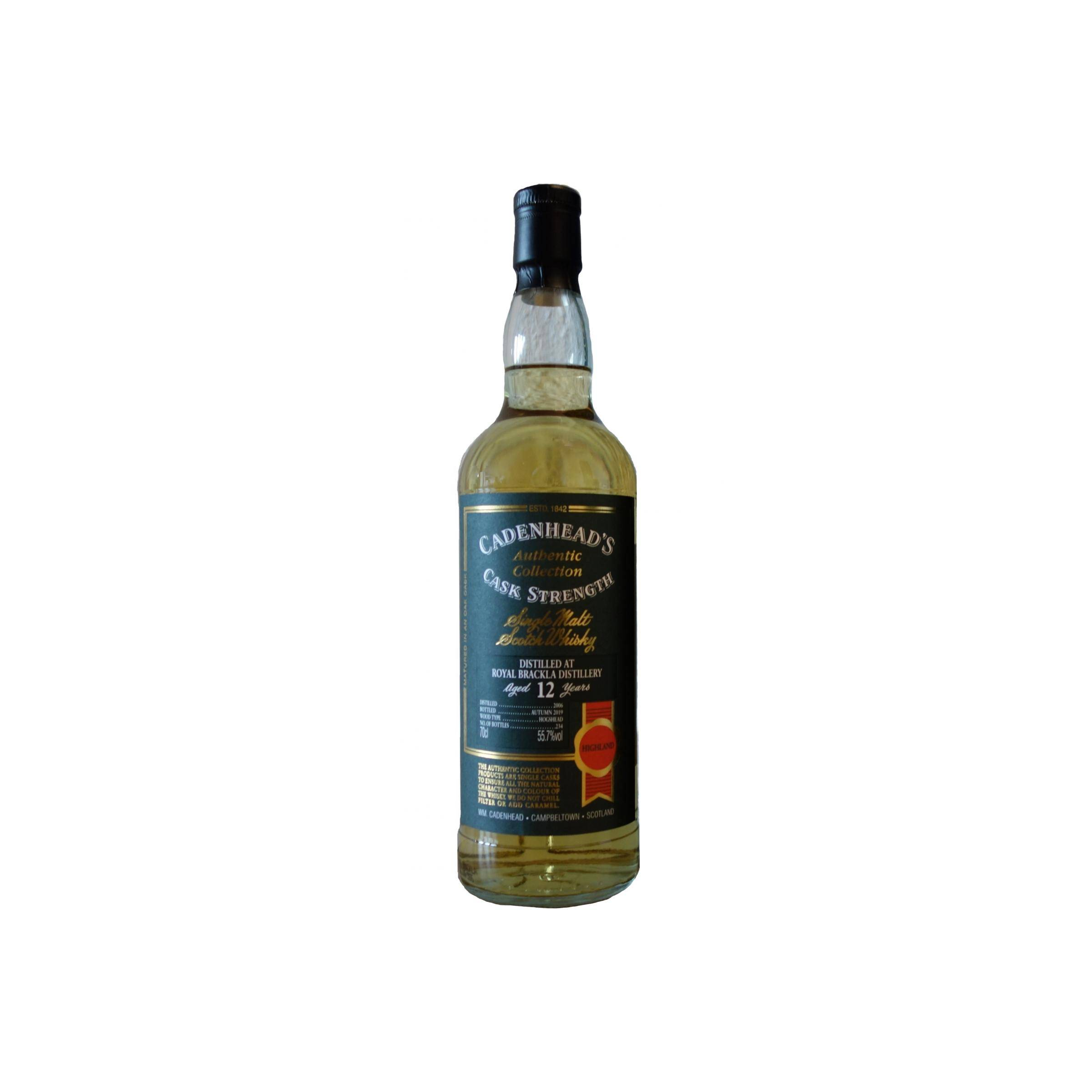 Royal Brackla Authentic Collection 2006 12 Years Single Malt Whisky
