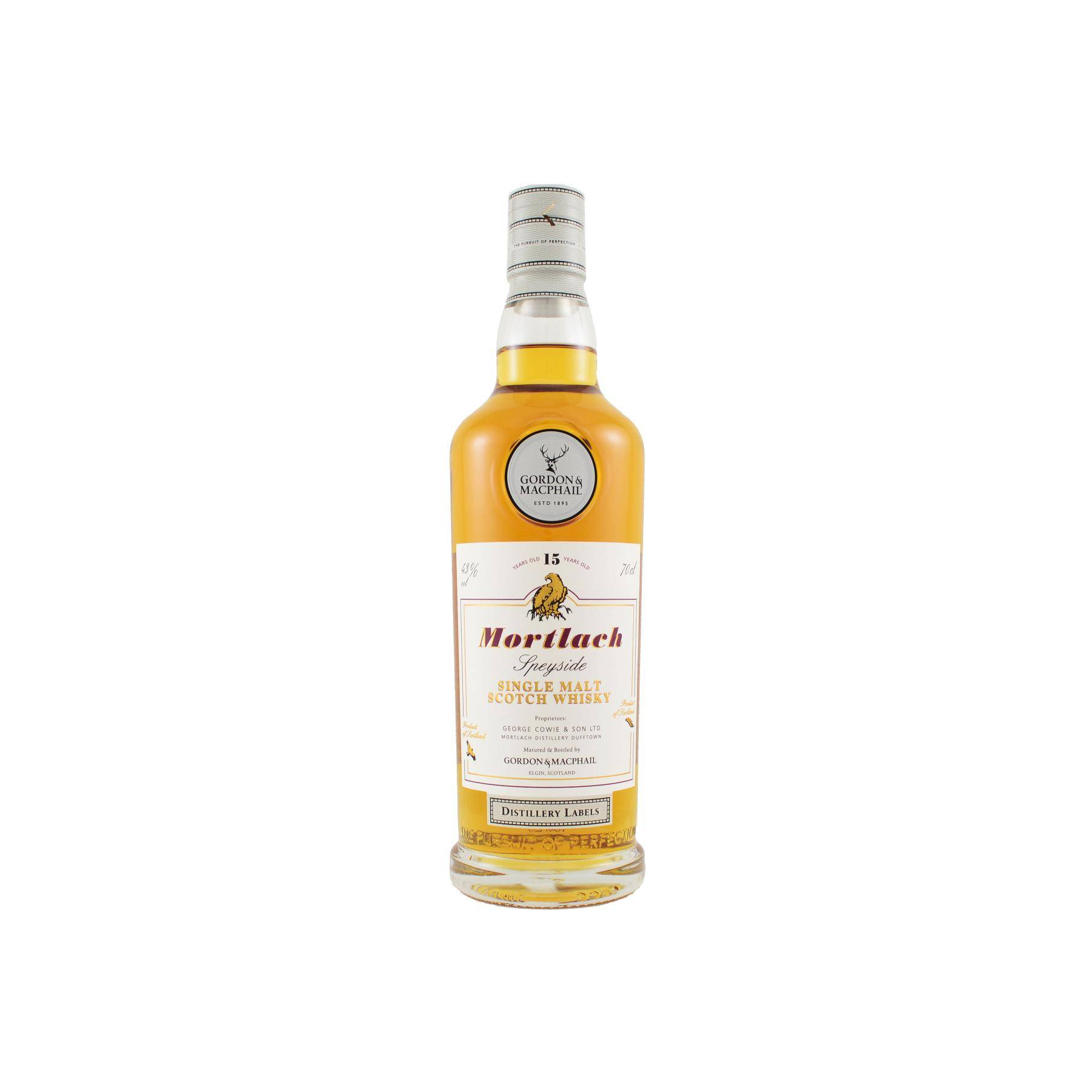 Mortlach Licensed Bottling 15 Years Single Malt Whisky