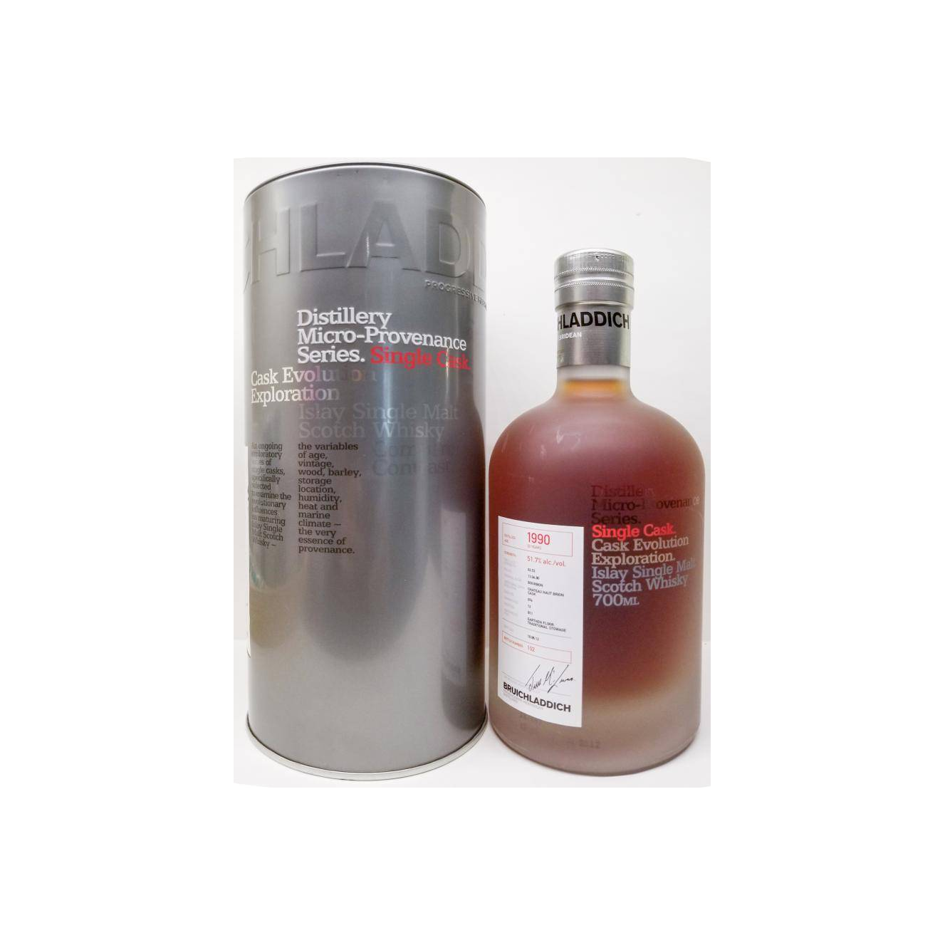 Bruichladdich 1990 22 Years Single Malt Whisky 3