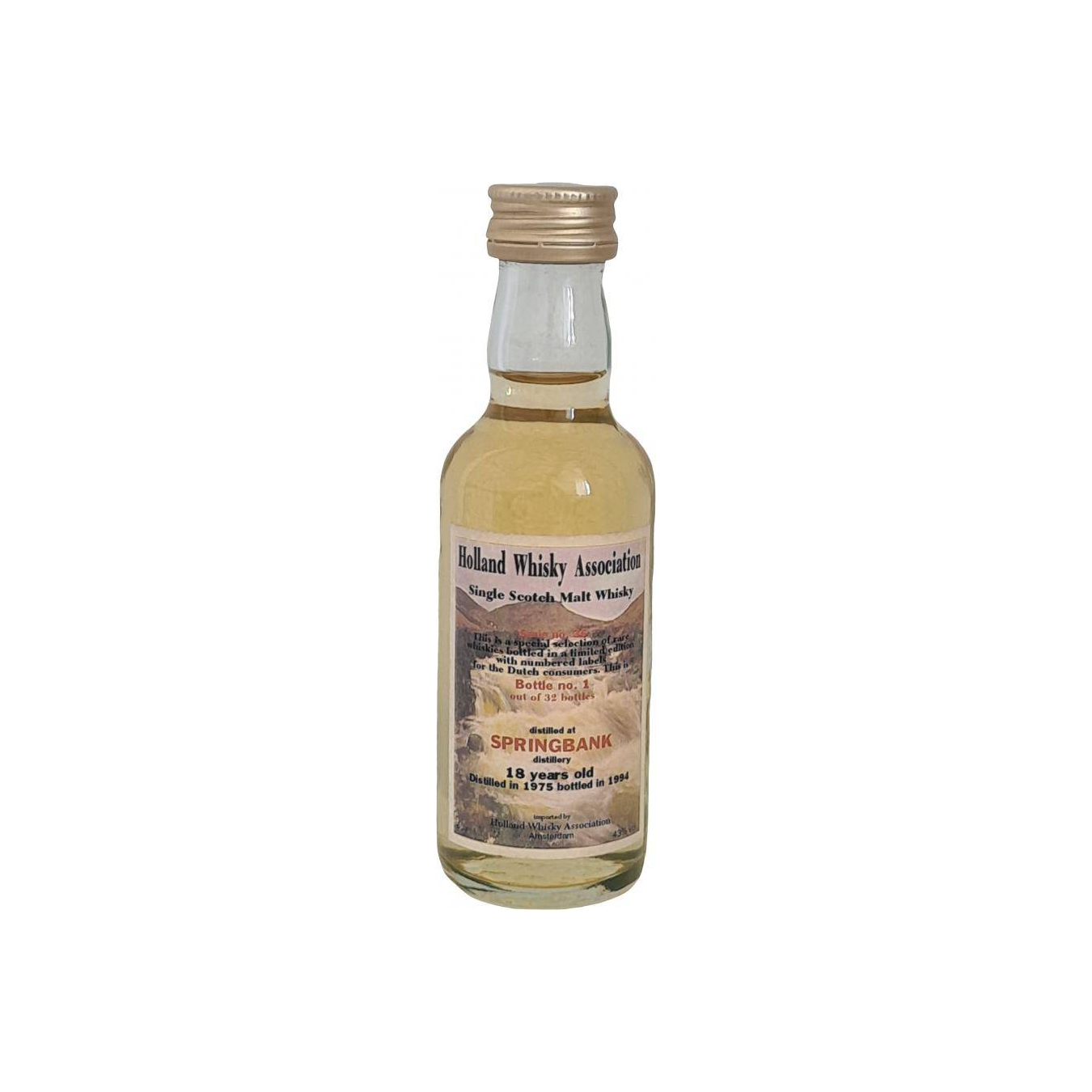 Springbank 1975 18 Years Single Malt Whisky 2