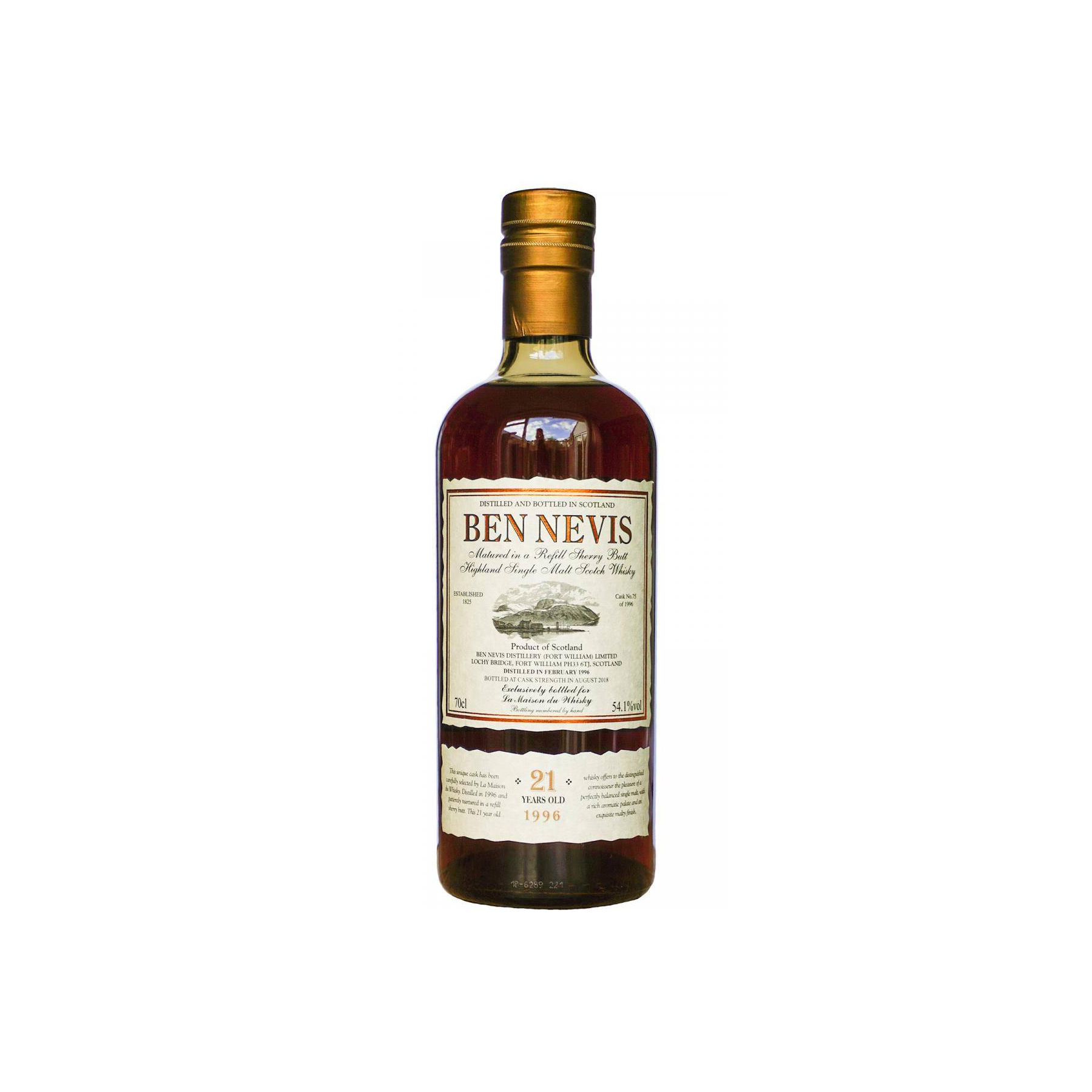 Ben Nevis Single Cask 1996 21 Years Single Malt Whisky