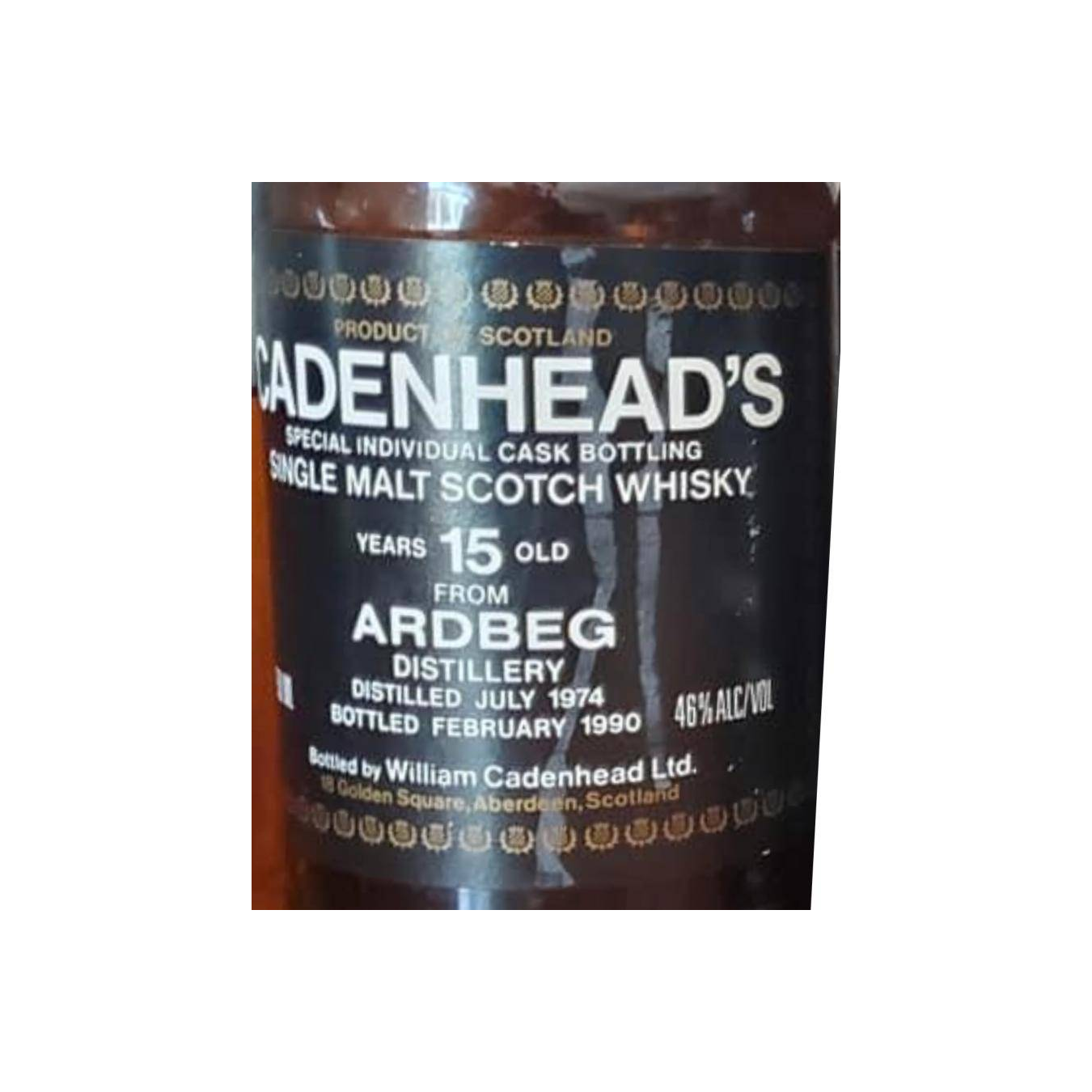 Ardbeg 1974 15 Years Single Malt Whisky