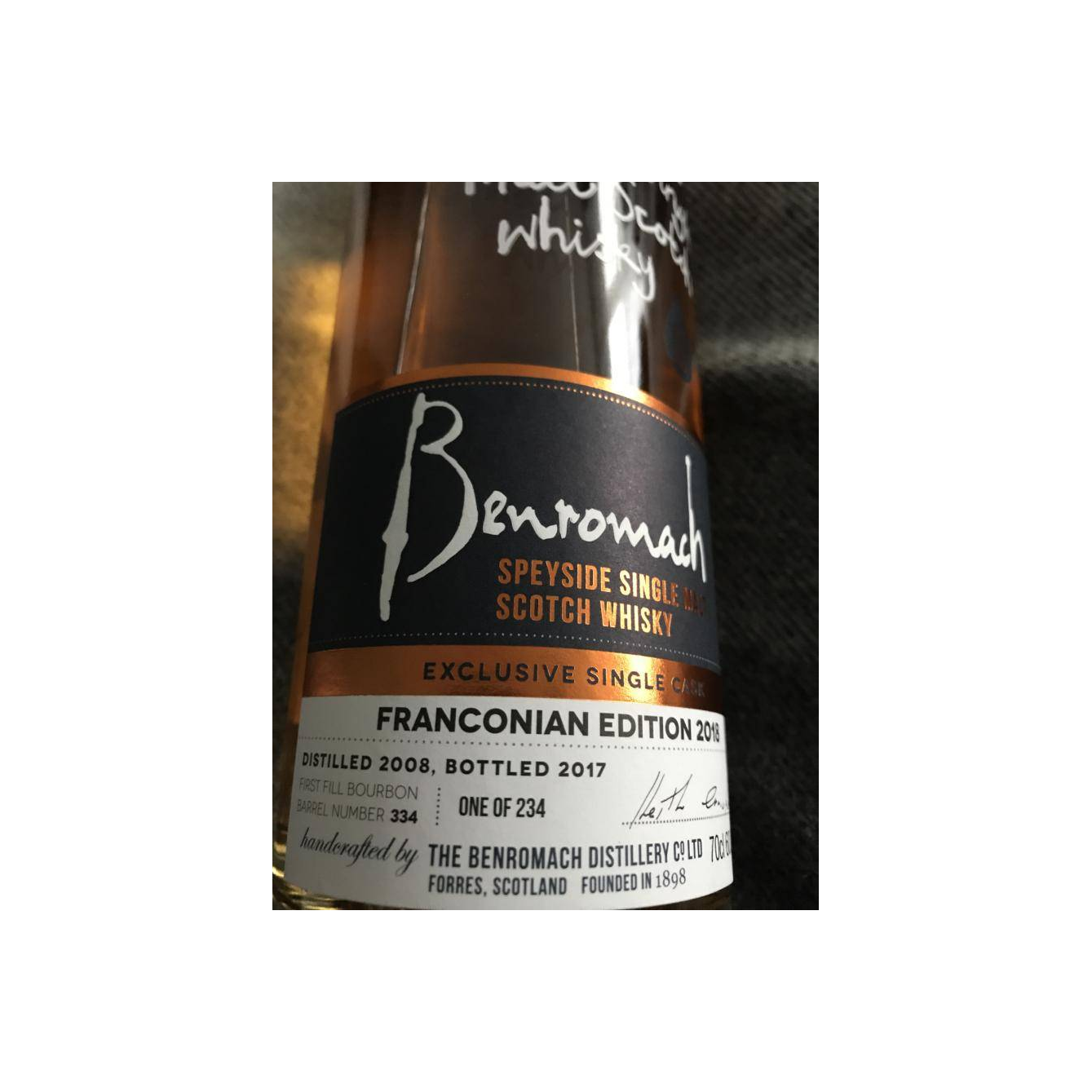 Benromach 2008 9 Years Single Malt Whisky 2